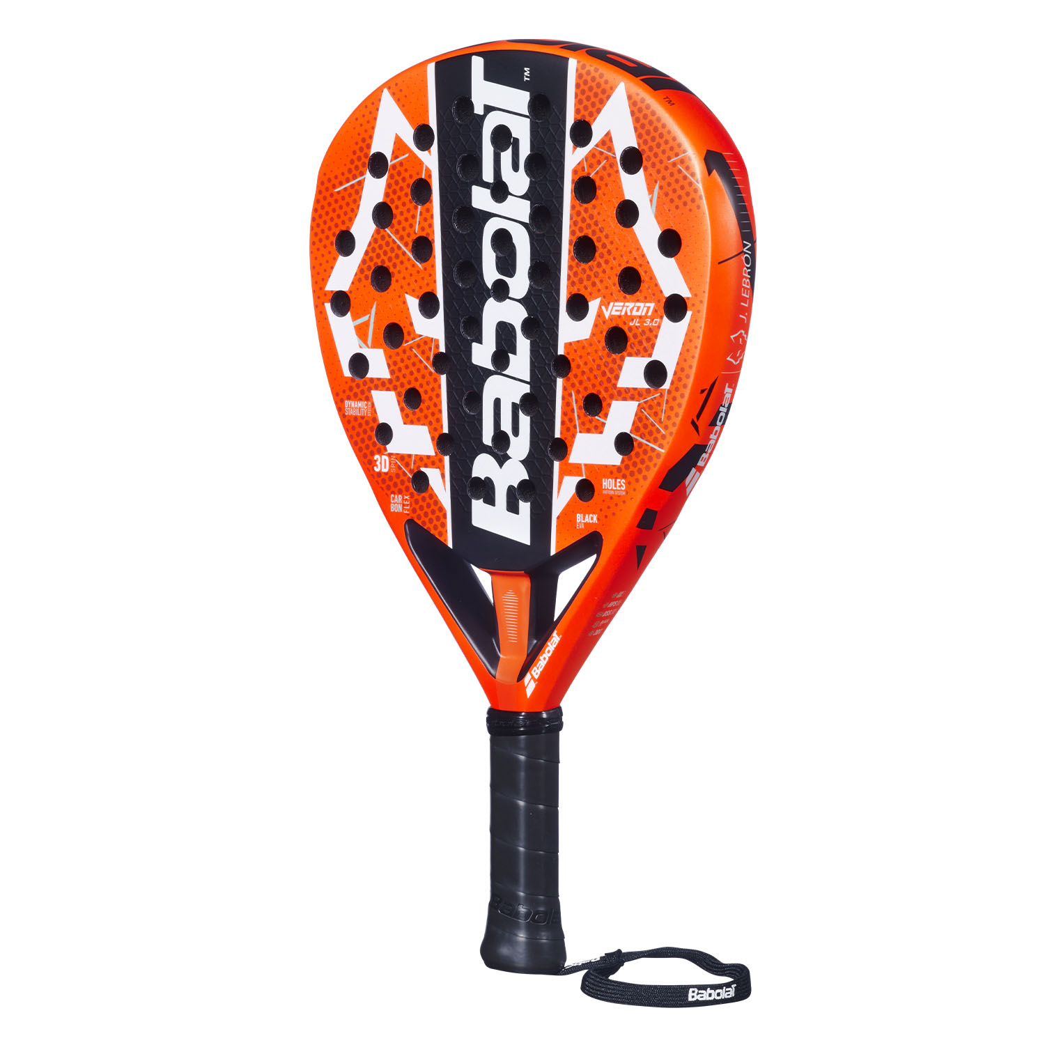 Babolat Veron Juan Lebrón 3.0 Padel - Fluo Orange/Black