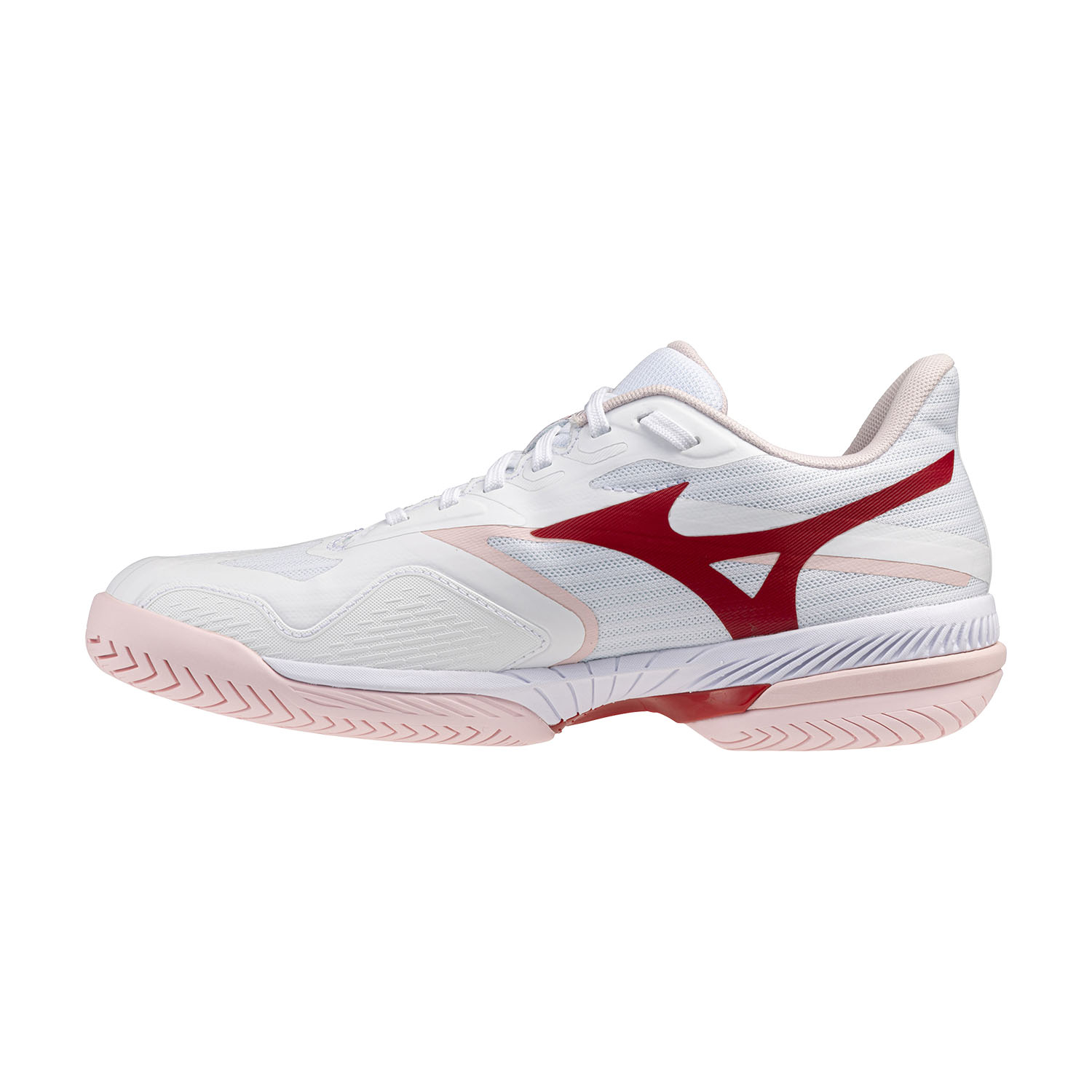 Mizuno Wave Exceed Court AC - White/Pinkesque/Barbados Cherry