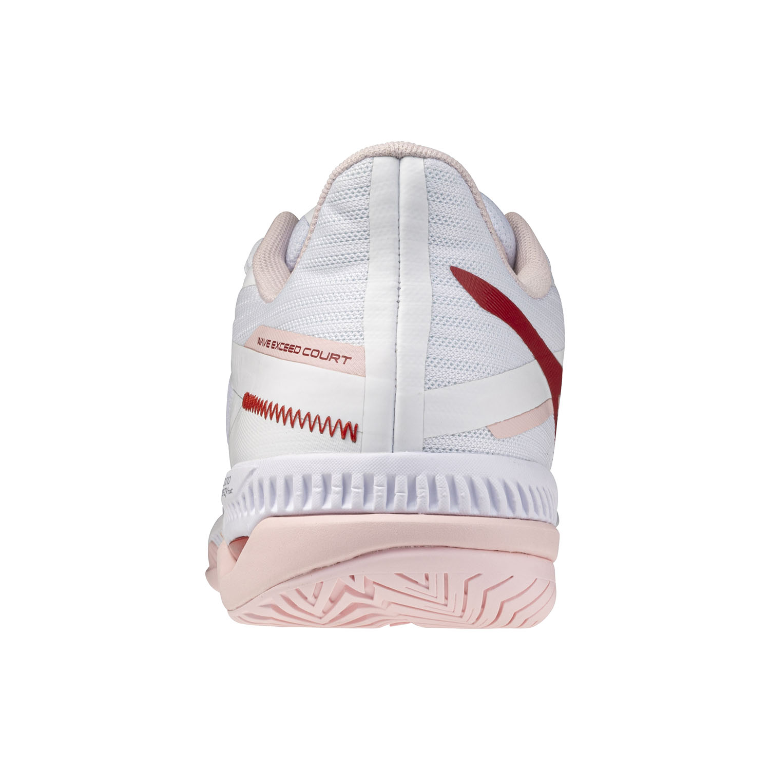 Mizuno Wave Exceed Court AC - White/Pinkesque/Barbados Cherry
