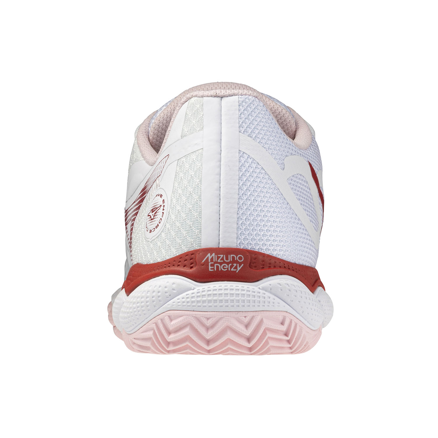 Mizuno Wave Enforce Court Clay - White/Pinkesque/Barbados Cherry