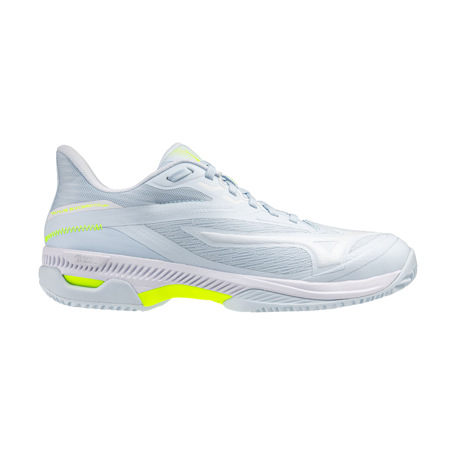 Mizuno Wave Exceed Court Clay - Ice Water/Lightning Yellow/Ancient Water