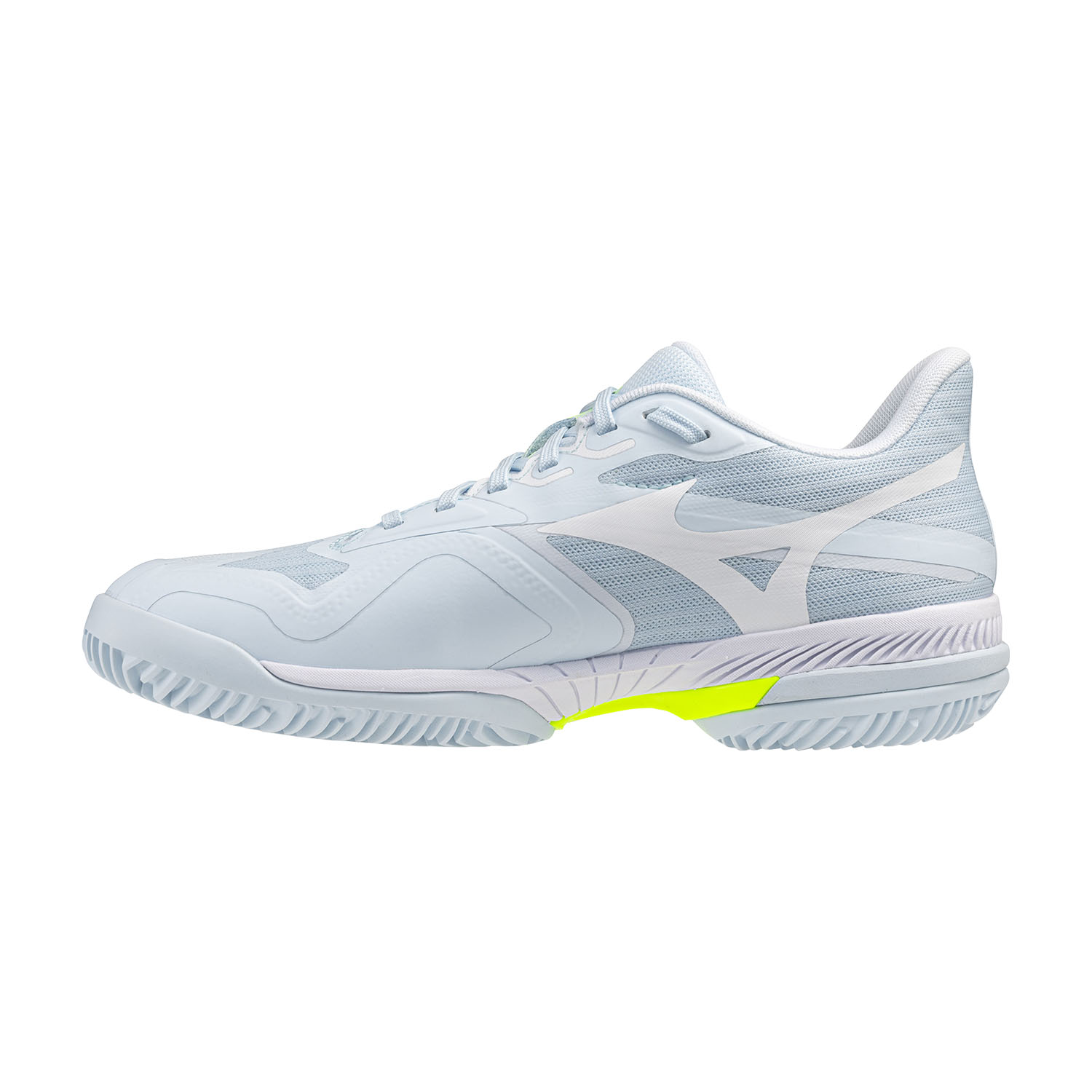 Mizuno Wave Exceed Court Clay - Ice Water/Lightning Yellow/Ancient Water