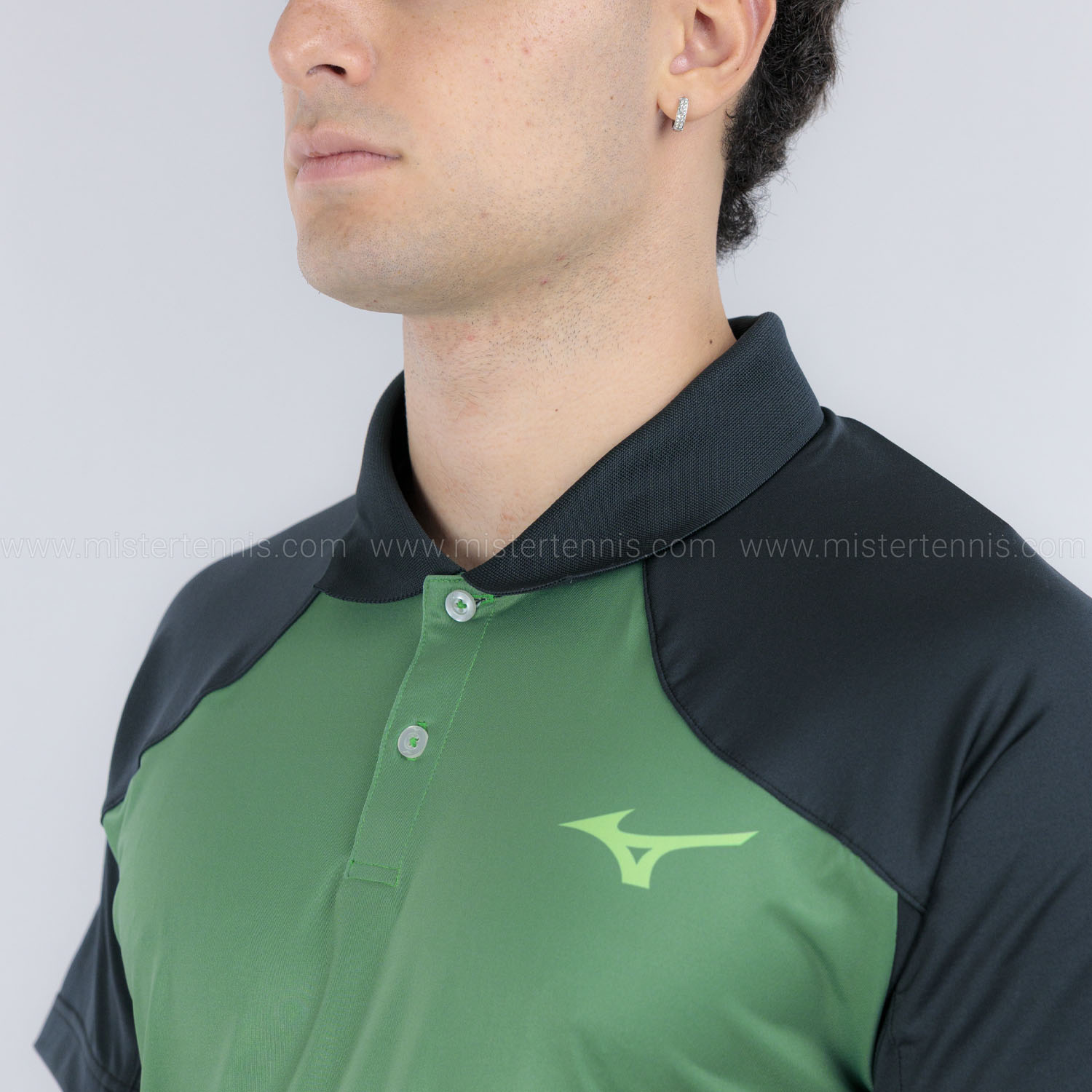 Mizuno Stargazer Shadow Polo - Follage Green