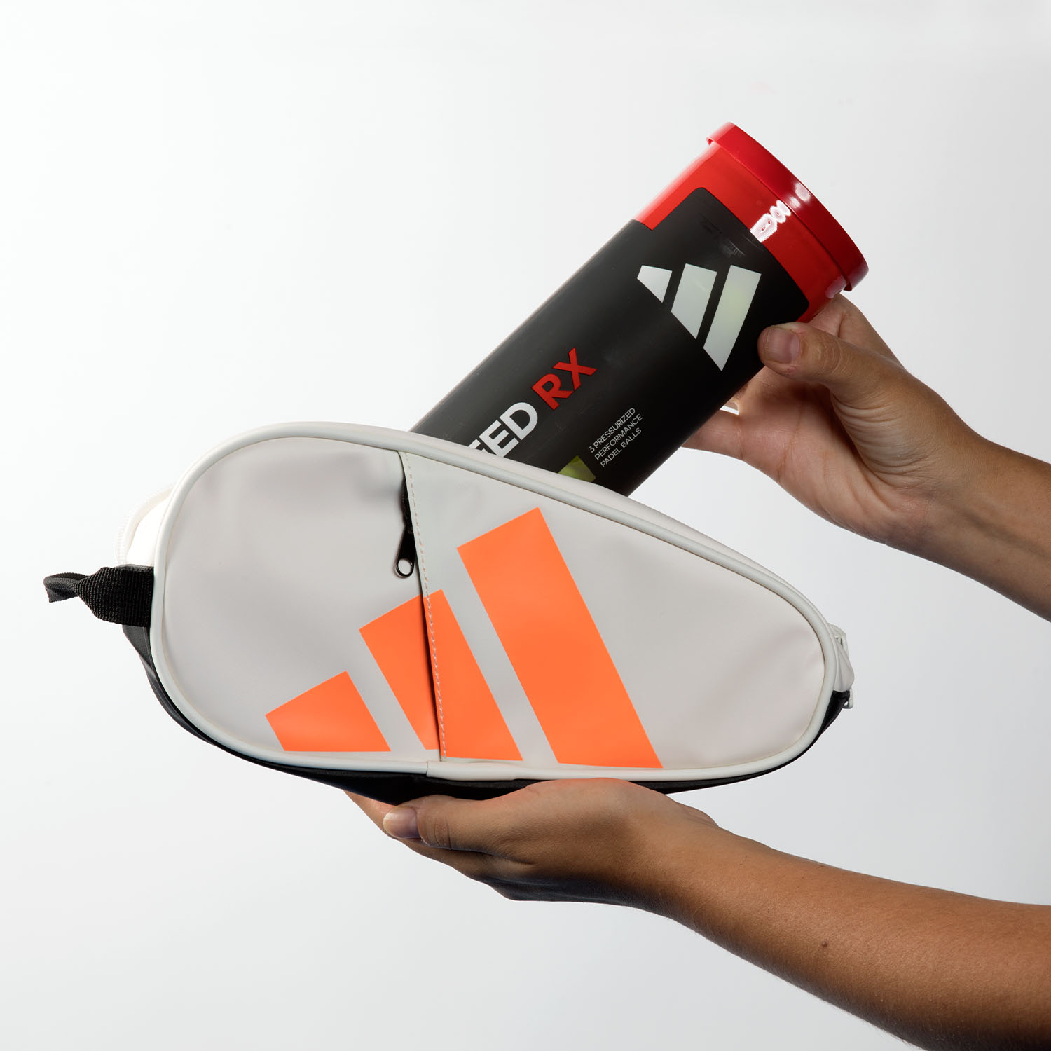 adidas Performance Toiletry Bag - Offwhite/Orange