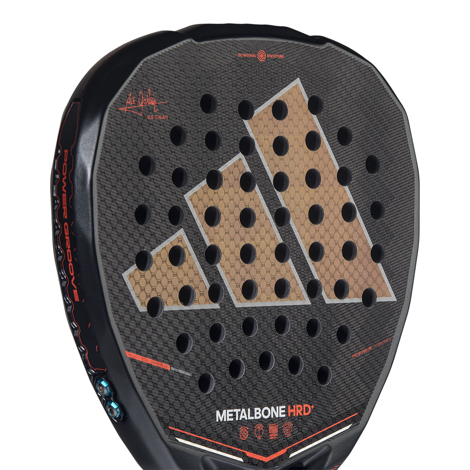 adidas Metalbone HRD+ 2026 Padel - Black/Red