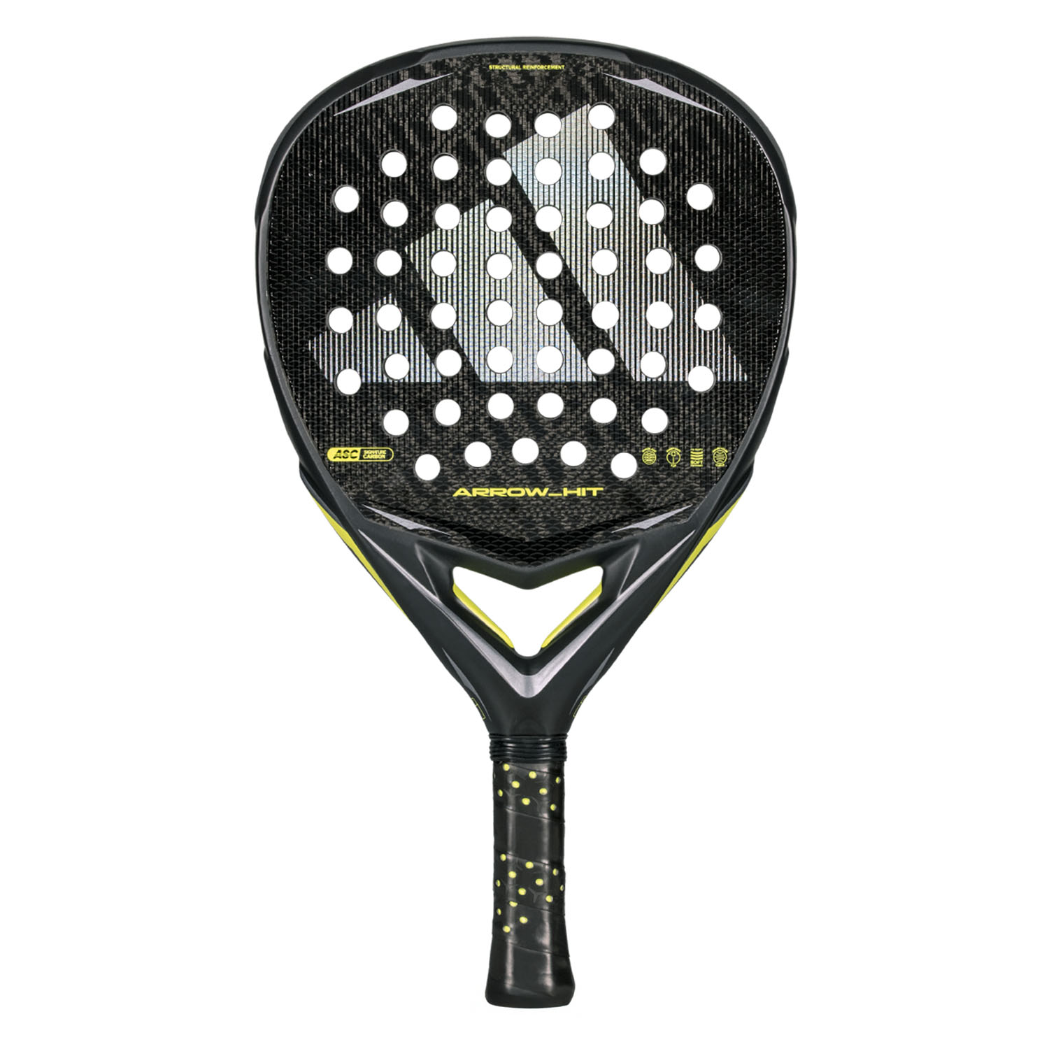 adidas Arrow Hit Padel - Black/Silver