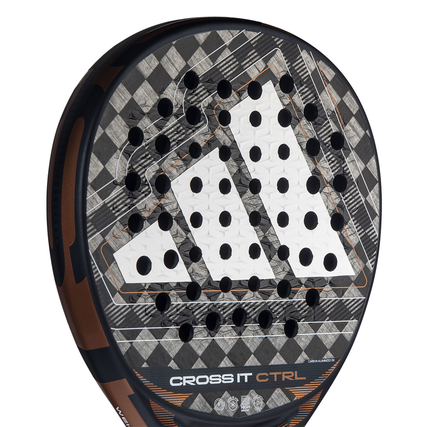adidas Cross IT CTRL Padel - Blue/Bronze