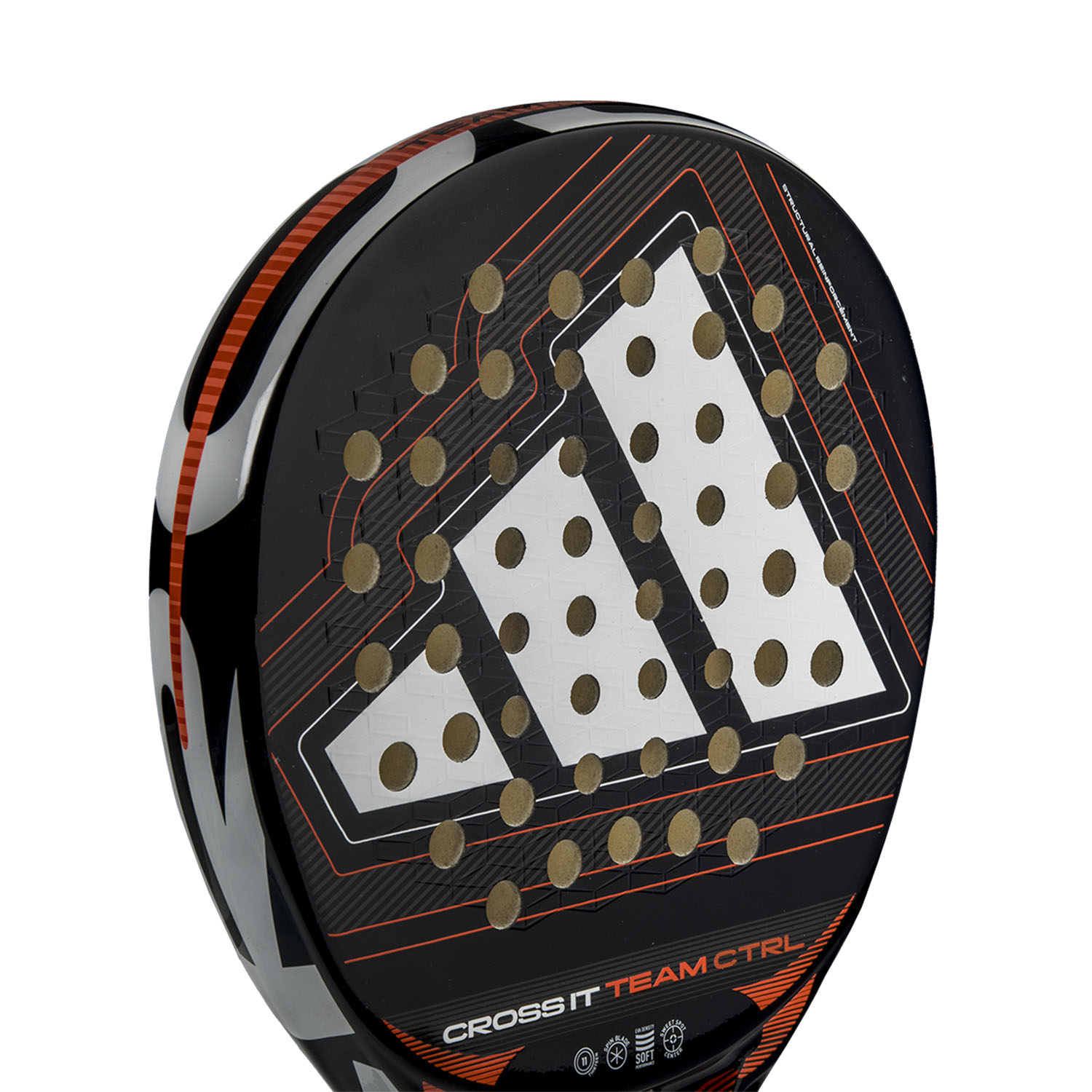 adidas Cross IT Team CTRL Padel - Black/White