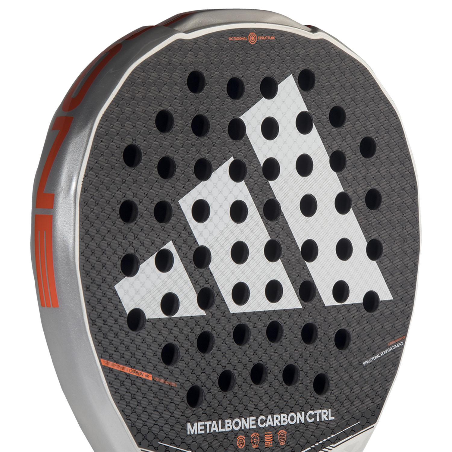 adidas Metalbone Carbon CTRL 2026 Padel - White/Black