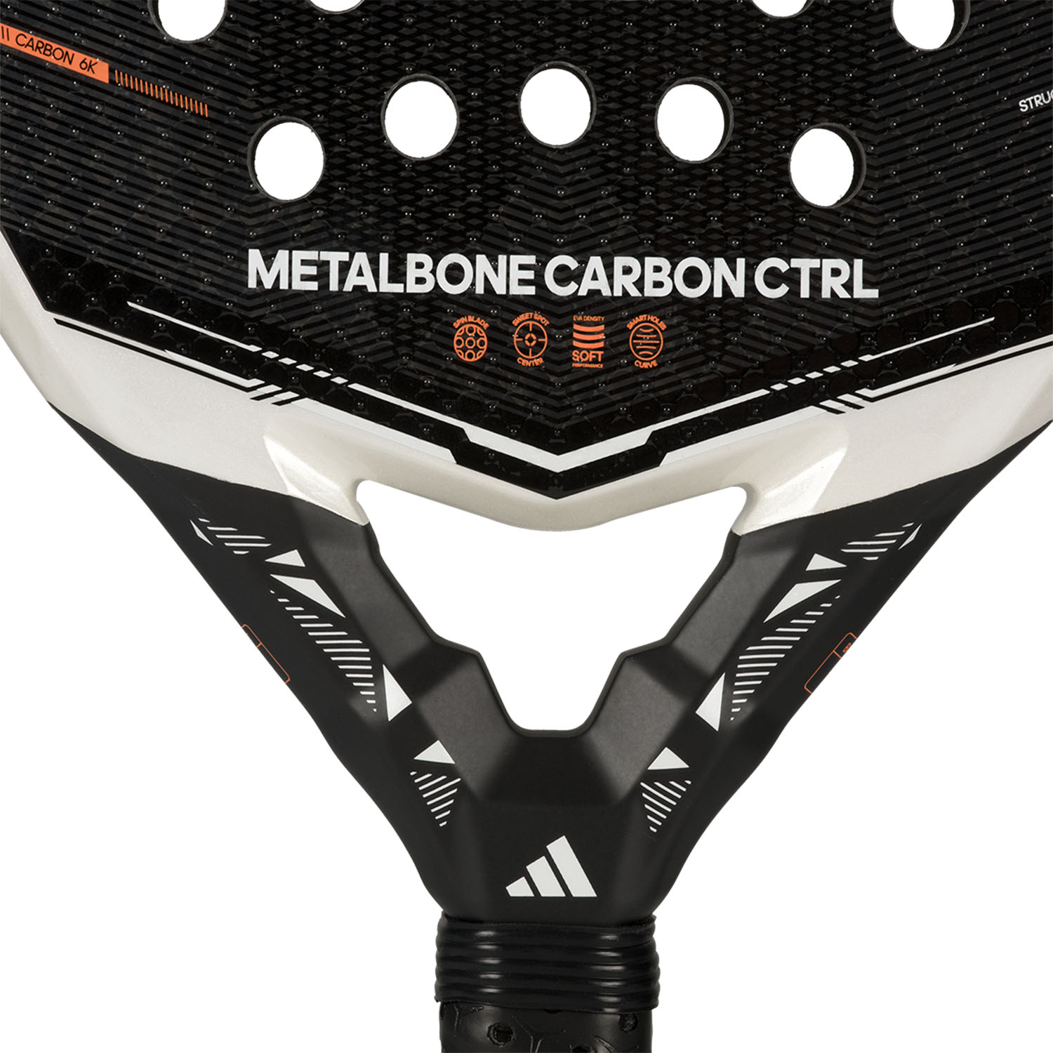 adidas Metalbone Carbon CTRL 2026 Padel - White/Black