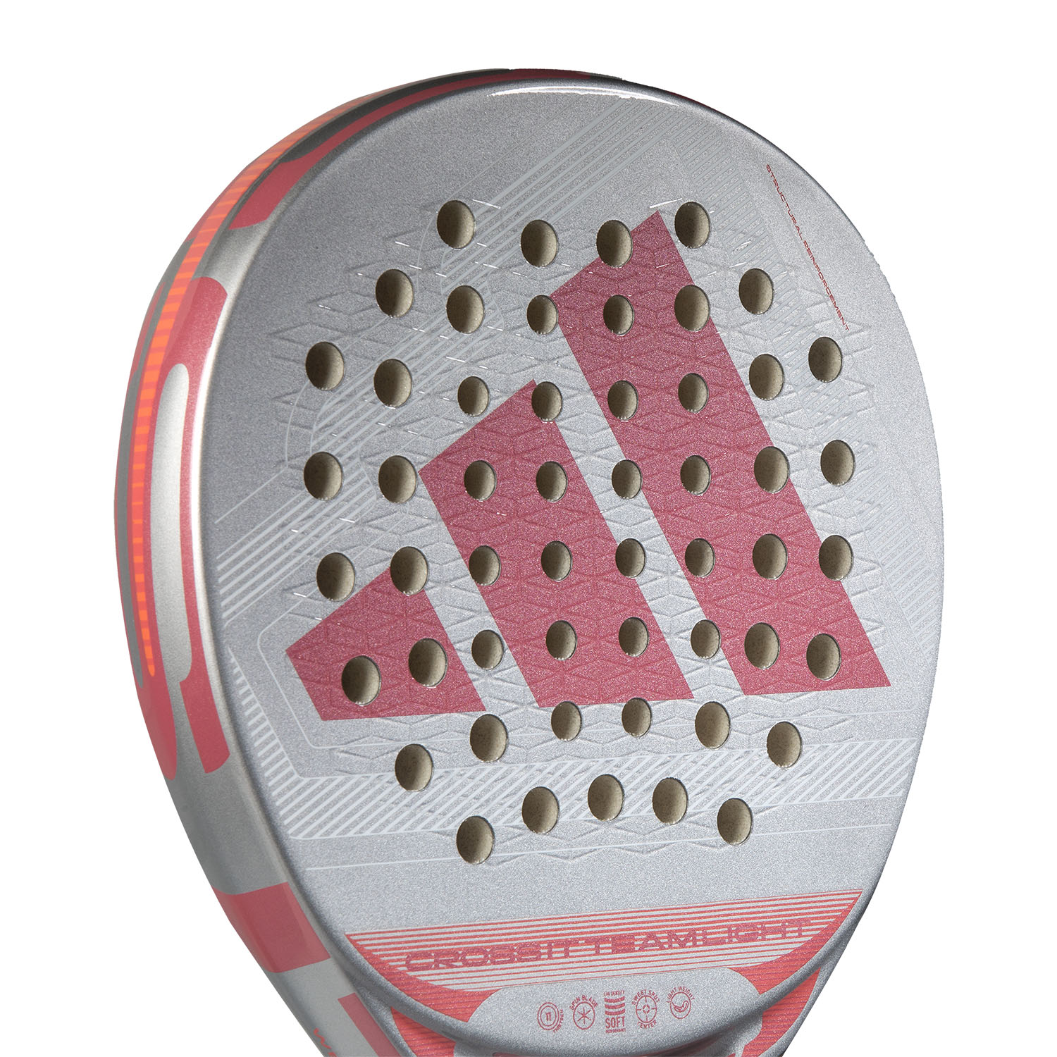 adidas Cross IT Team Light 2026 Padel - Pink/Silver