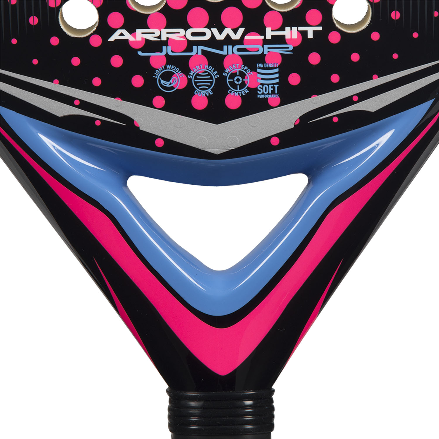 adidas Arrow Hit Junior Padel - White/Pink