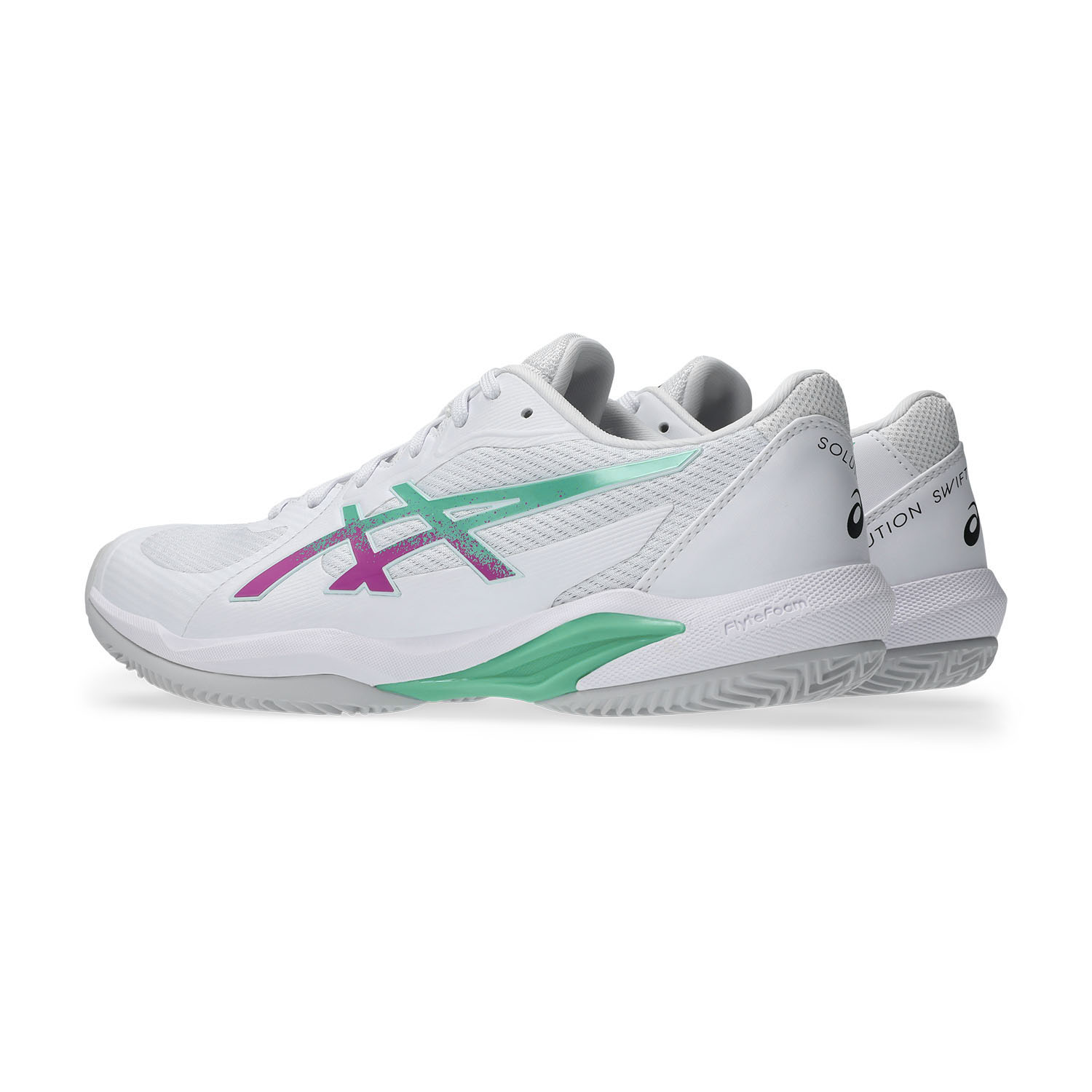 ASICS Solution Swift FF 2 Clay - White/Digital Sakura