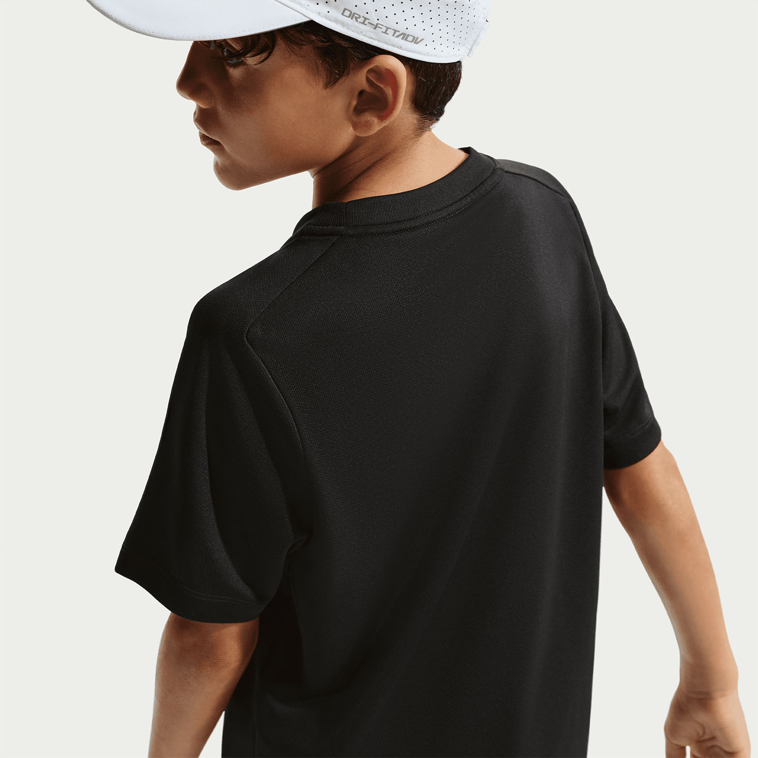 Nike Multi Swoosh Maglietta Bambino - Black/White