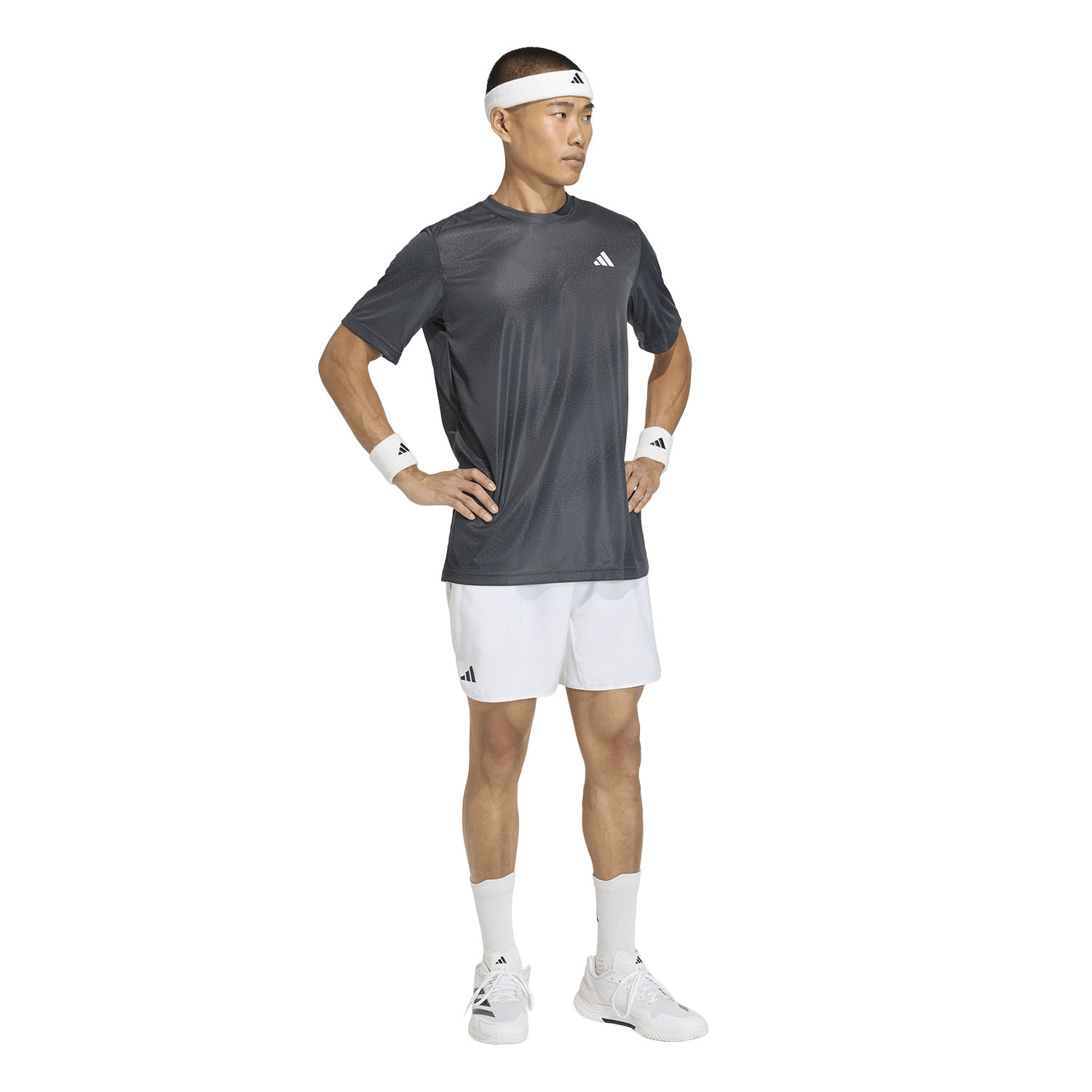 adidas Club 7in Shorts - White