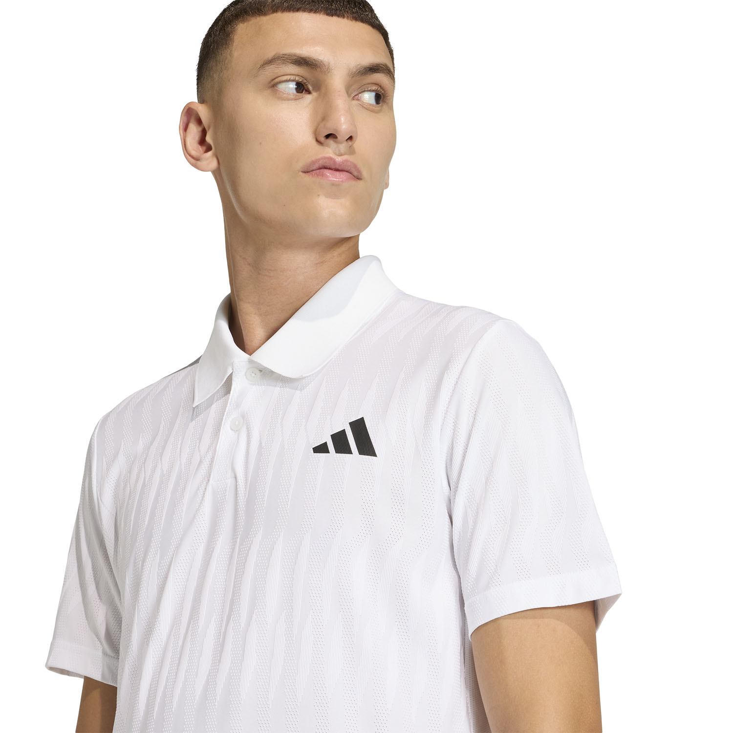 adidas CLIMACOOL+ FreeLift Polo - White