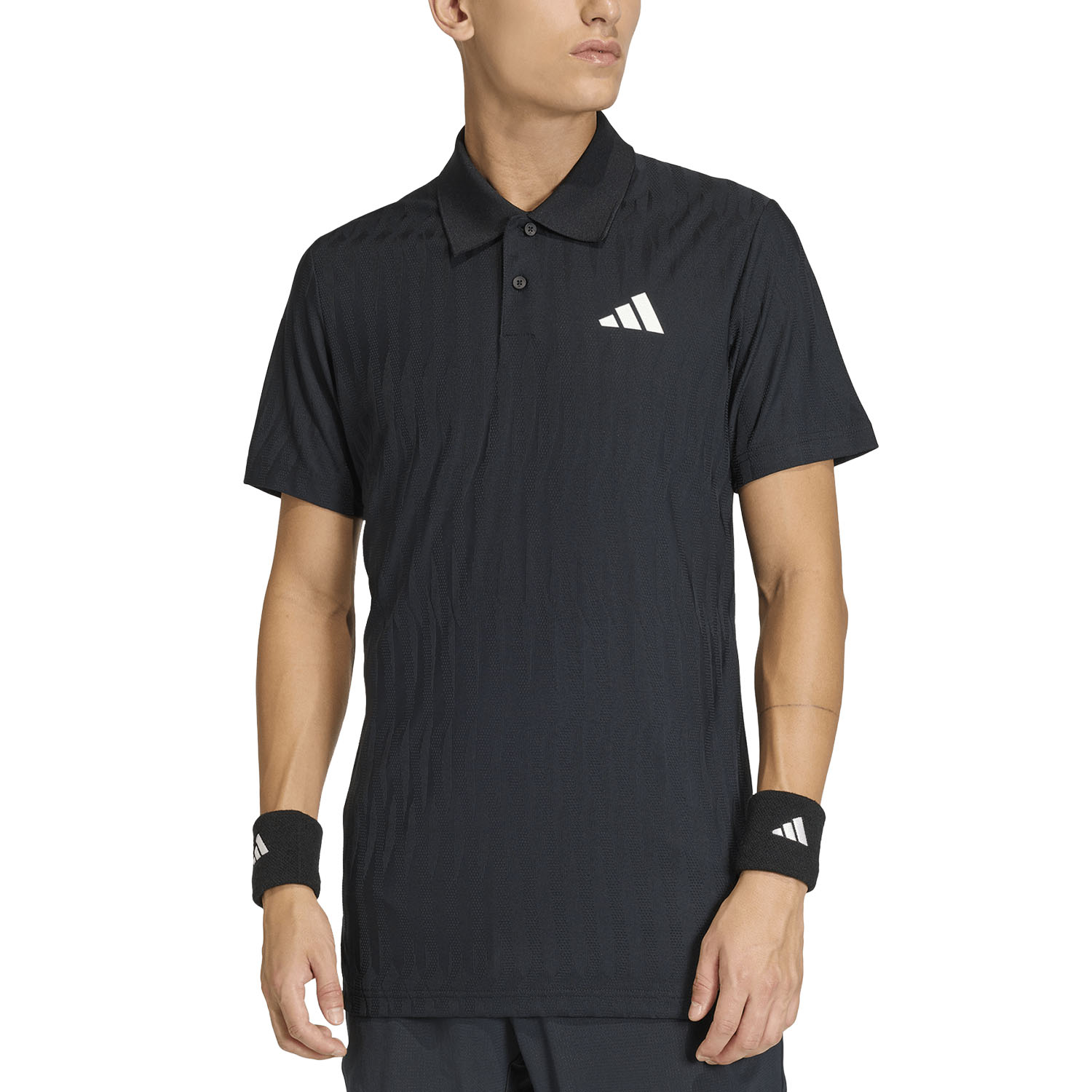 adidas CLIMACOOL+ FreeLift Polo - Black