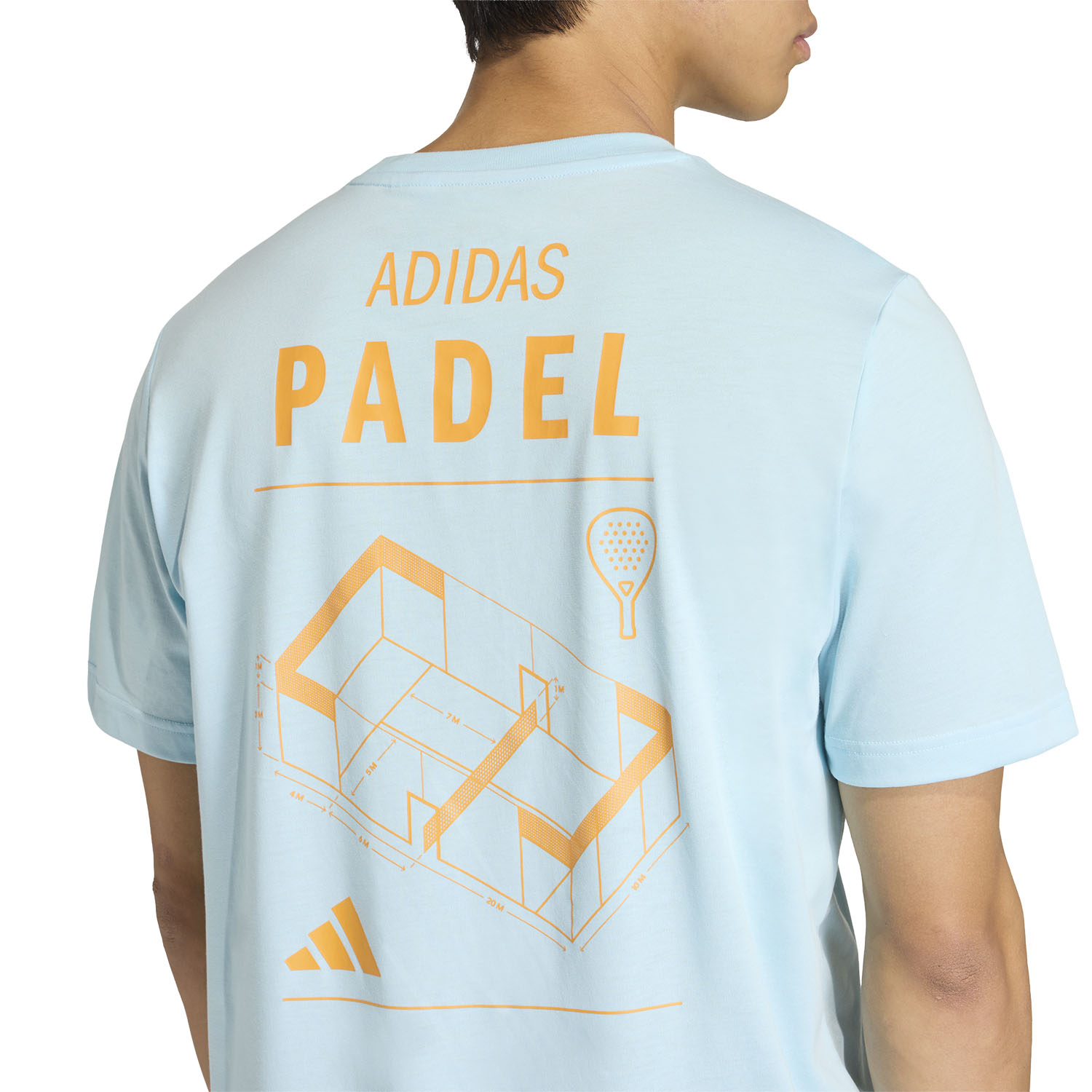 adidas Category Graphic Pro T-Shirt - Icey Blue