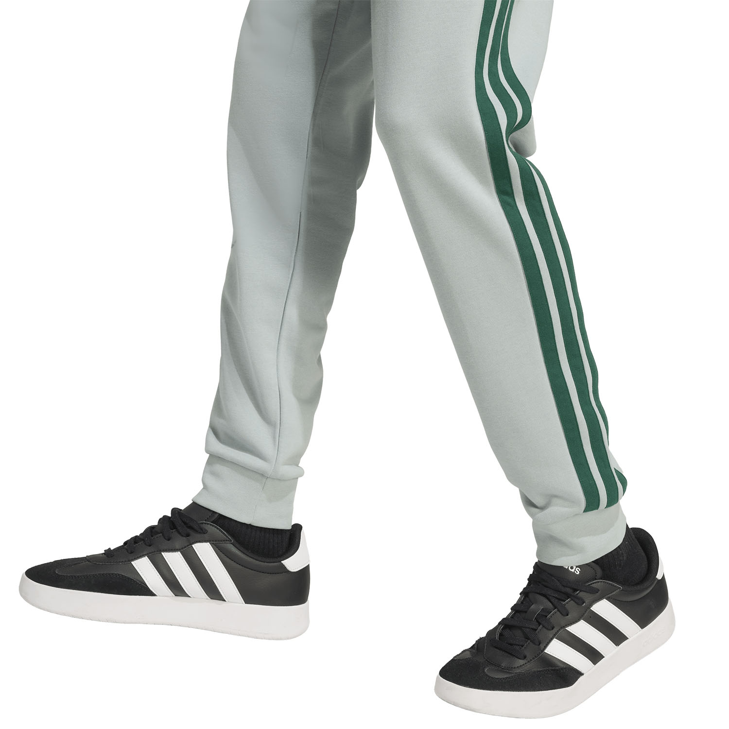 adidas Essential 3-Stripes Pants - Wonder Sage/Collegiate Green