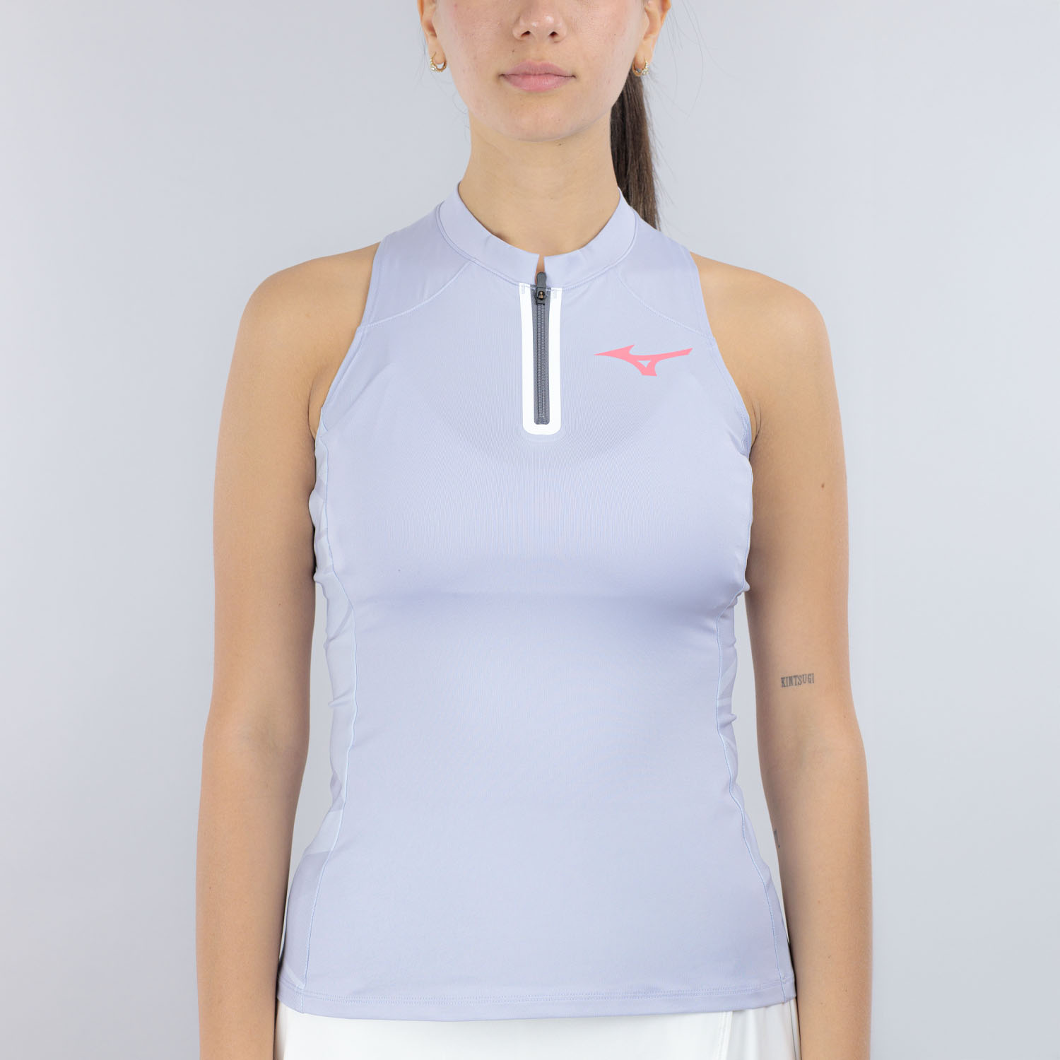 Mizuno Daybreakers Printed Tank - Icelandic Blue