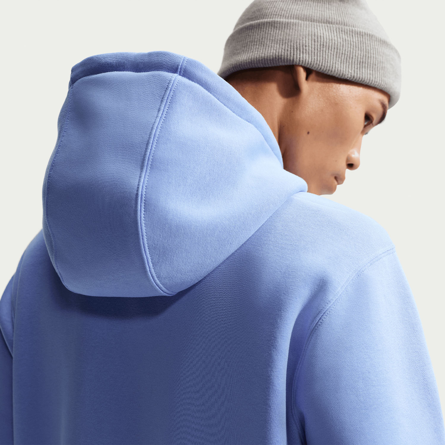 Nike Club Hoodie - Royal Pulse/White