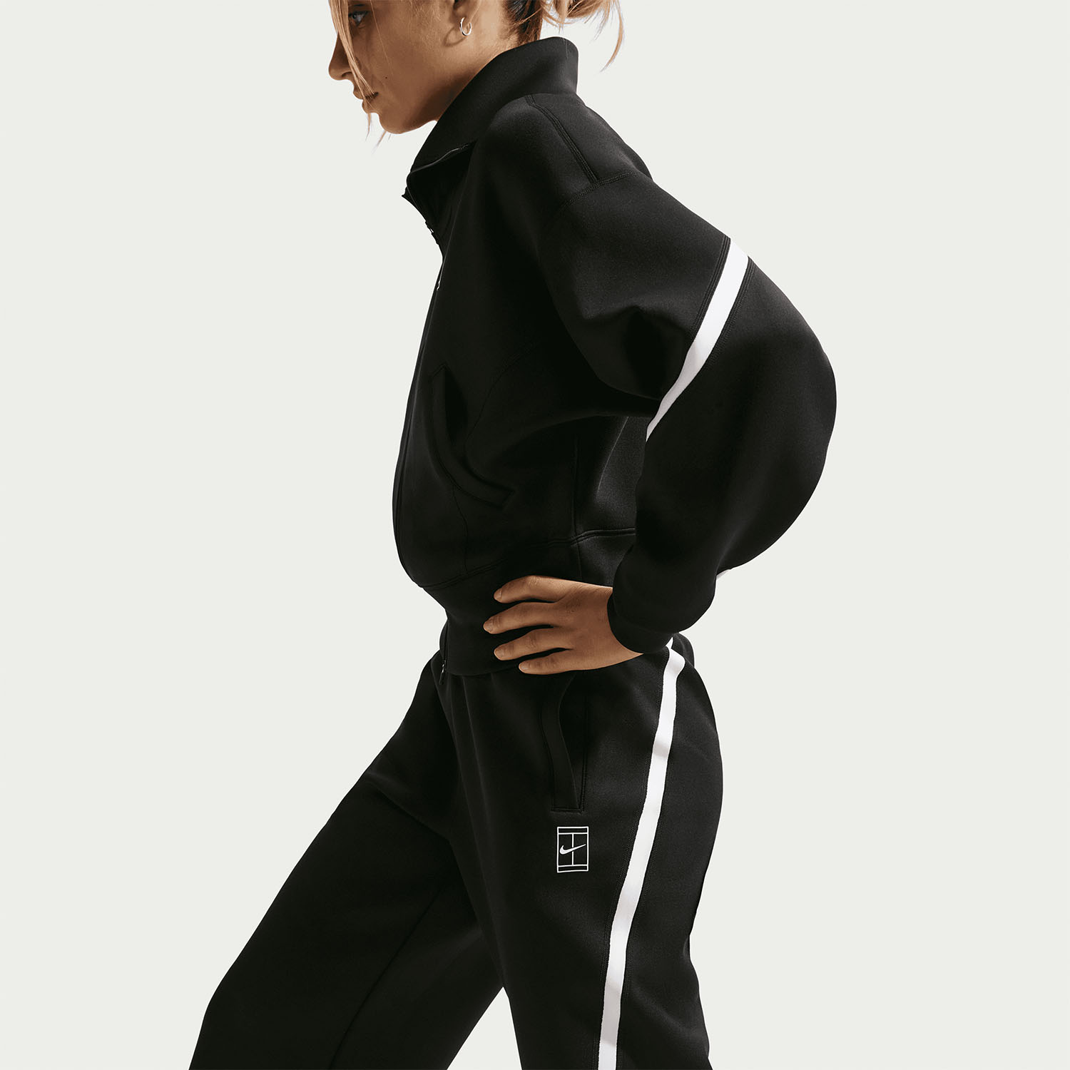 Nike Court Advantage Pants - Black/White