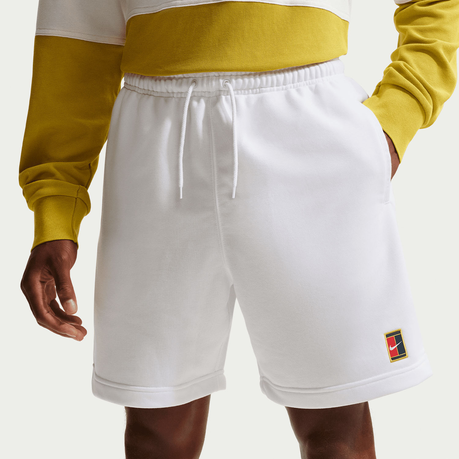Nike Court Dri-FIT Heritage 7in Men's Padel Shorts - White