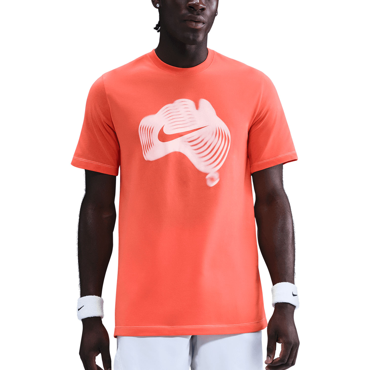 Nike Court Dri-FIT Camiseta - Turf Orange/Sail