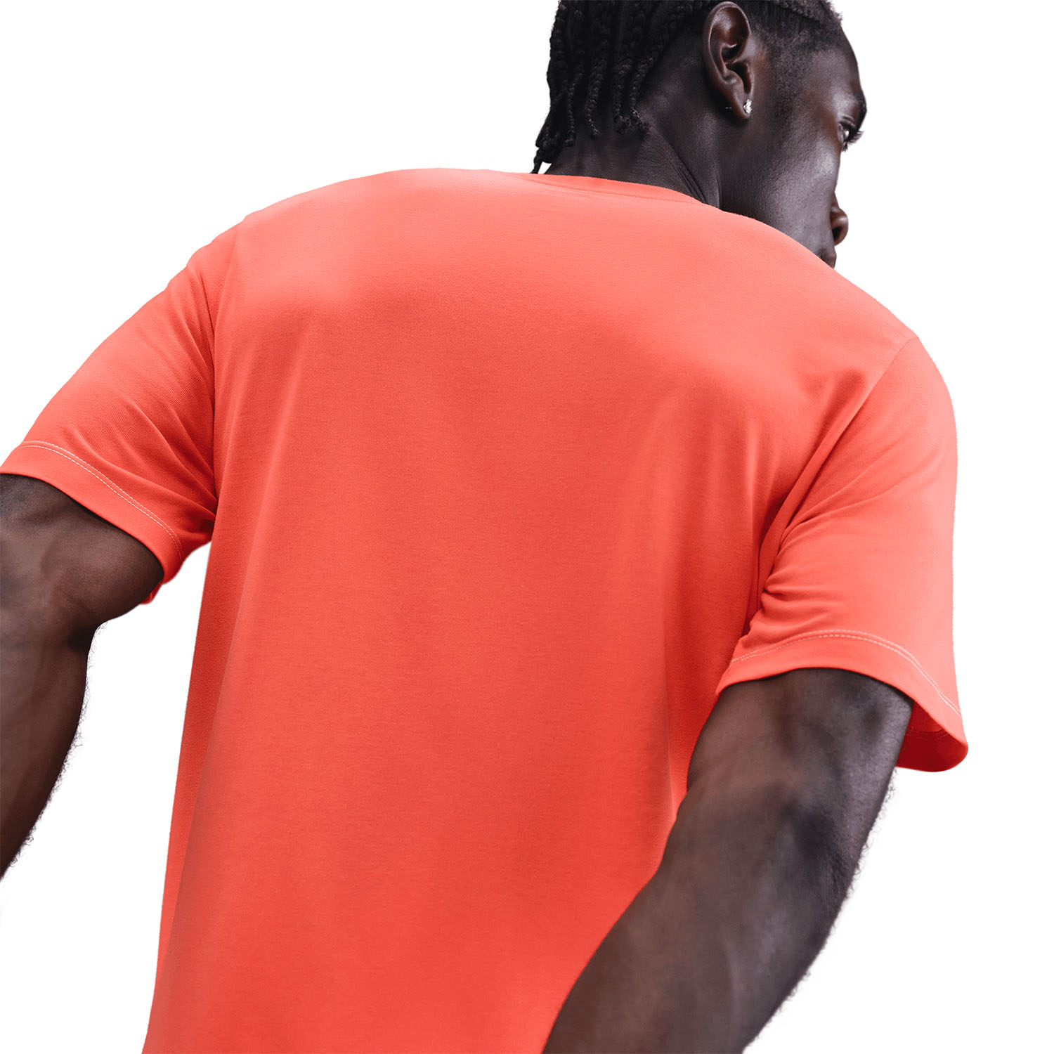 Nike Court Dri-FIT Camiseta - Turf Orange/Sail