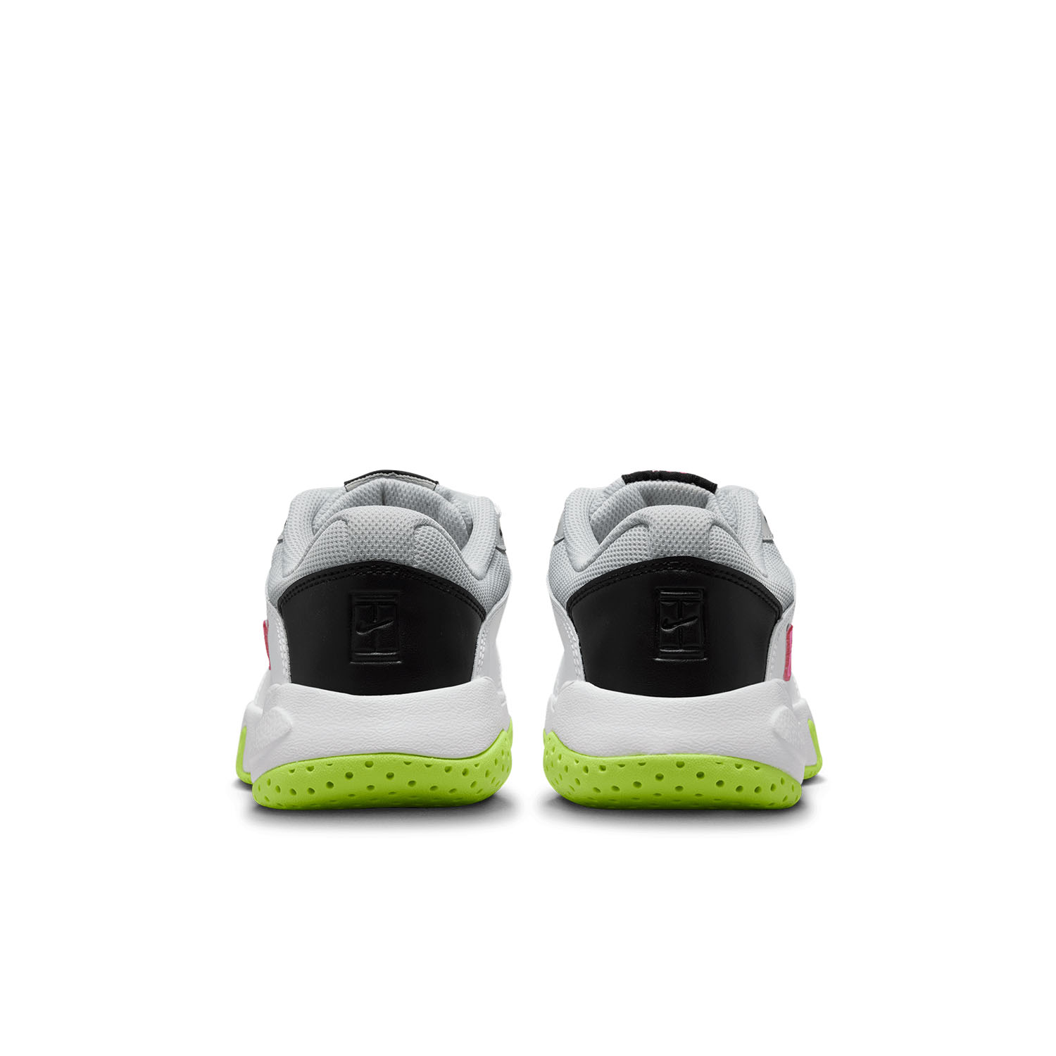 Nike Court Lite 2 Bambini - White/Laser Fuchsia/Hot Lime/Grey Fog