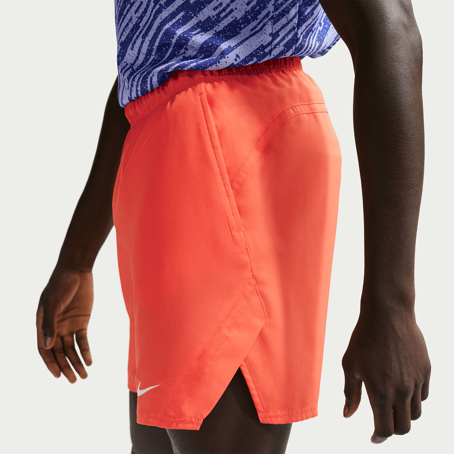 Nike Court Dri-FIT Victory 7in Shorts - Turf Orange/White