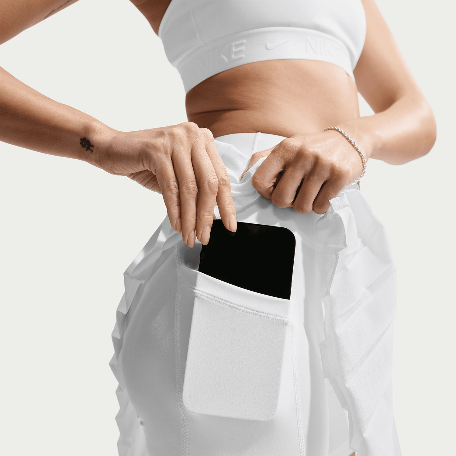 Nike Victory Dri-FIT Skirt - White/Black