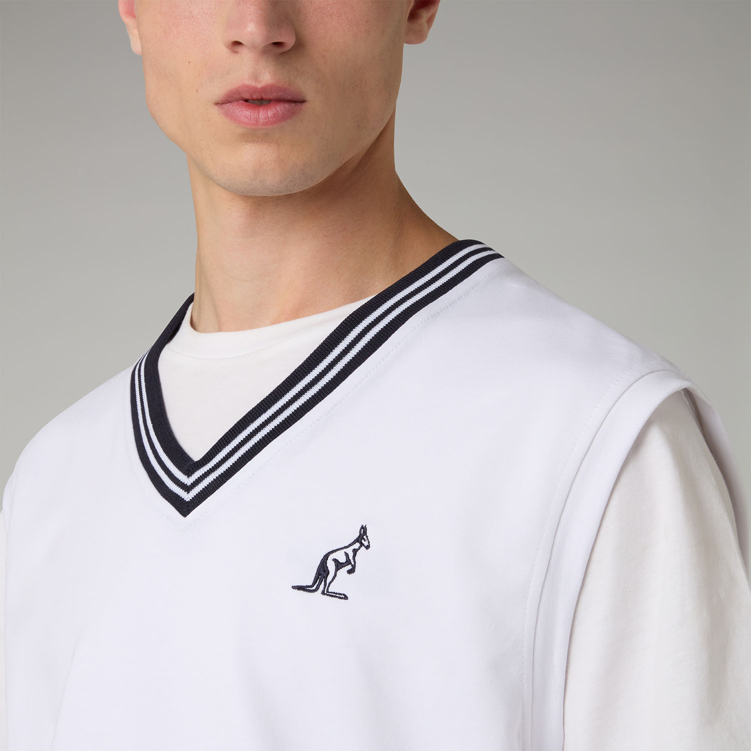 Australian Legend Vest - Bianco