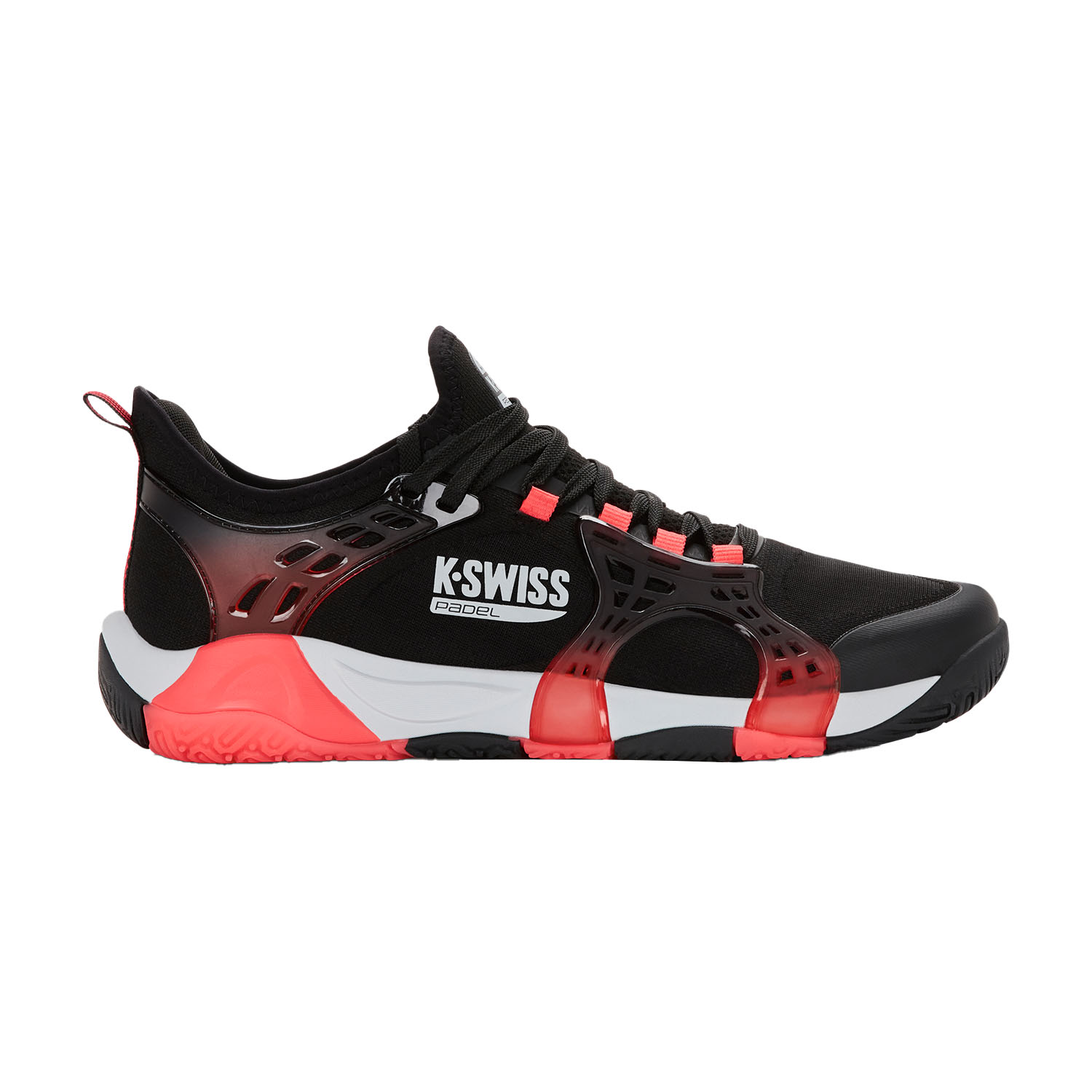 K-Swiss K-Frame Padel - Black/Micro Chip/Neon Lava