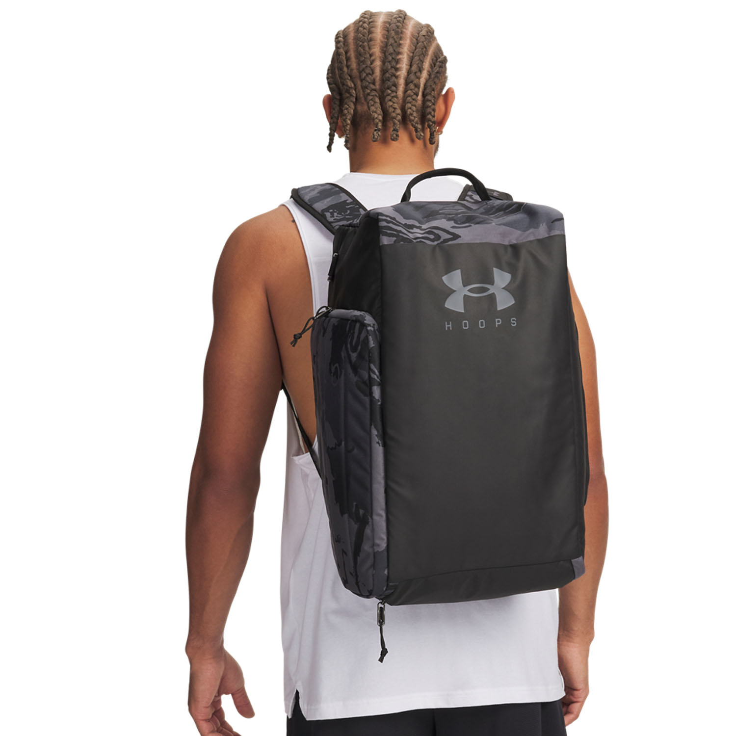 Under Armour Contain Duo Small Duffle - Black/Castlerock