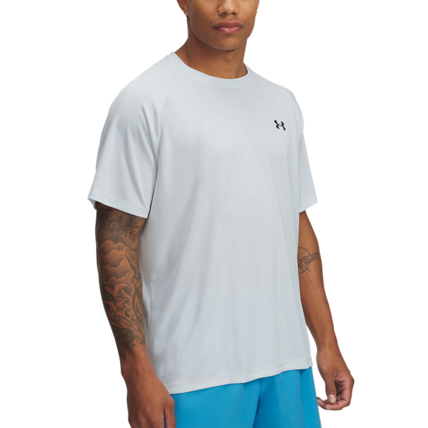 Under Armour Textured Camiseta - Distant Gray/Black