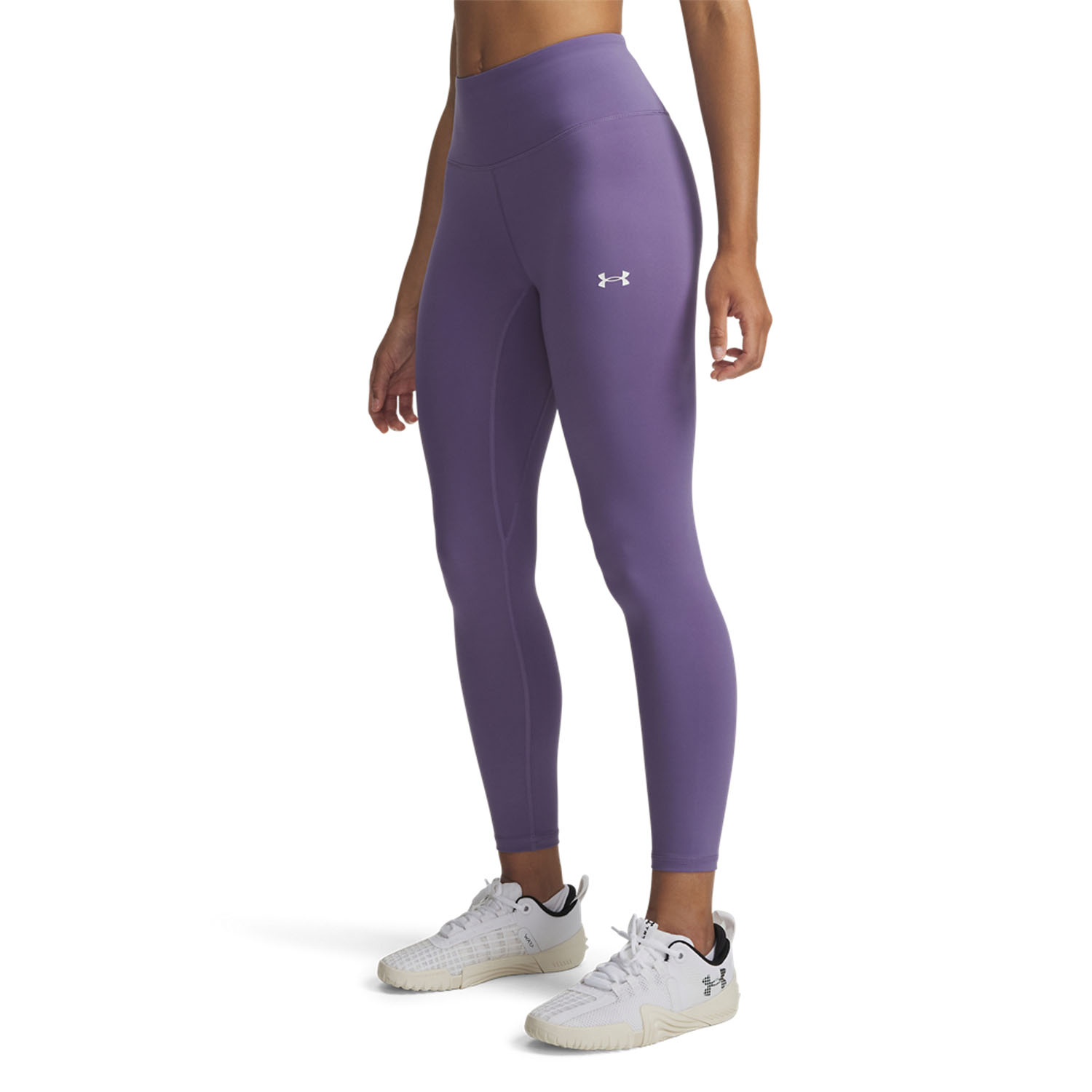 Under Armour Motion Ankle Tights - Purple Lux/White