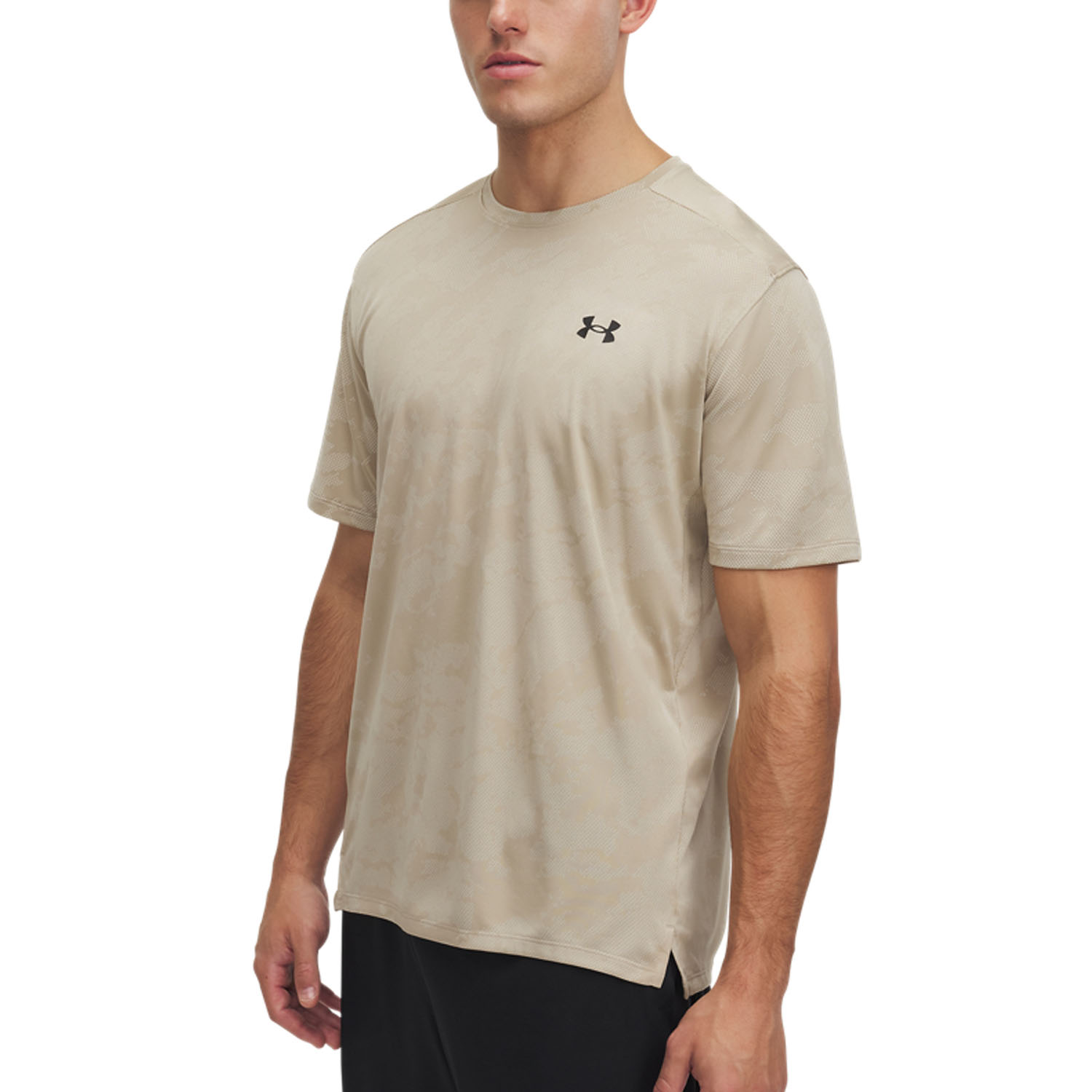 Under Armour Tech Vent Pro T-Shirt - City Khaki/Black