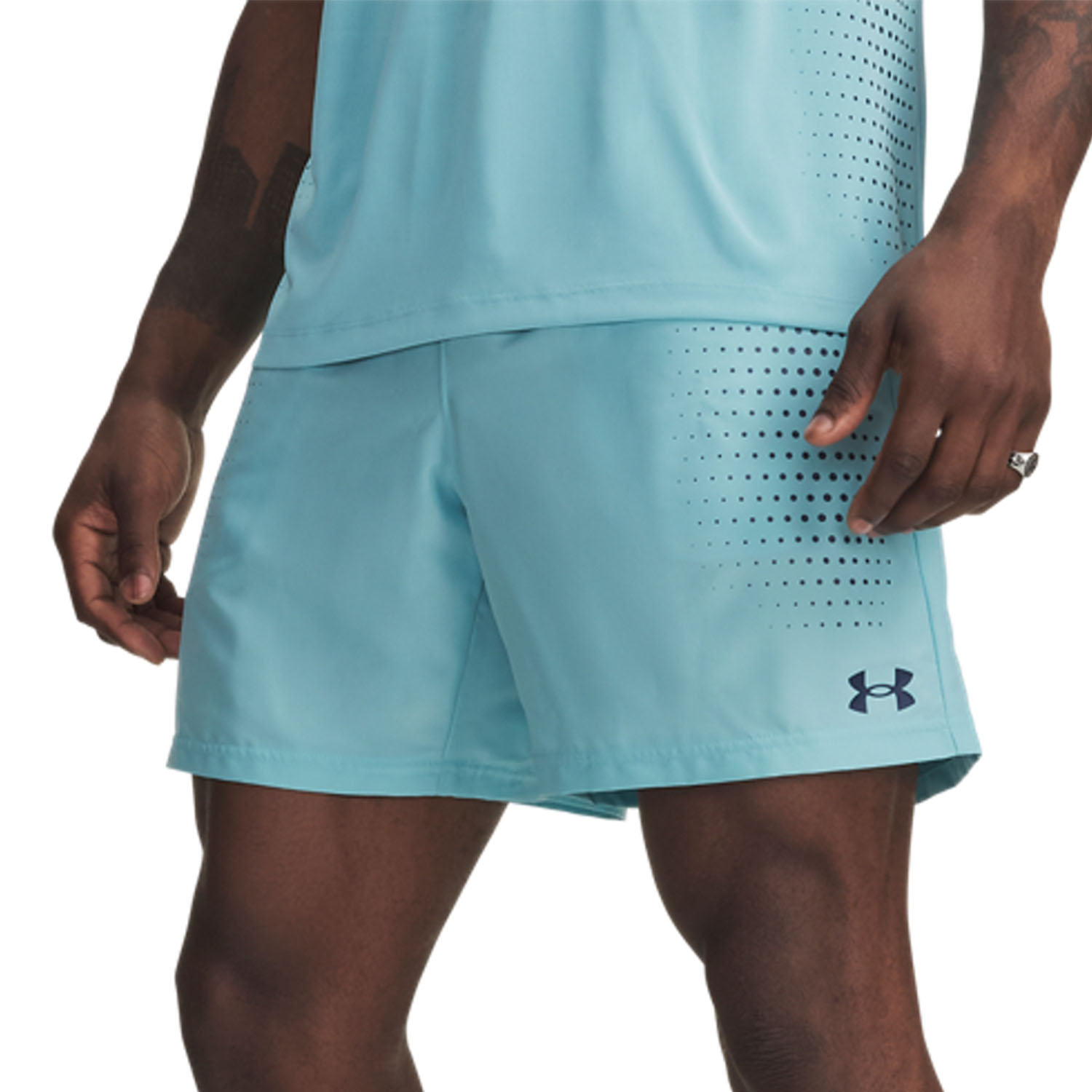 Under Armour Tech Play 7in Pantaloncini - Blue Haze/Academy