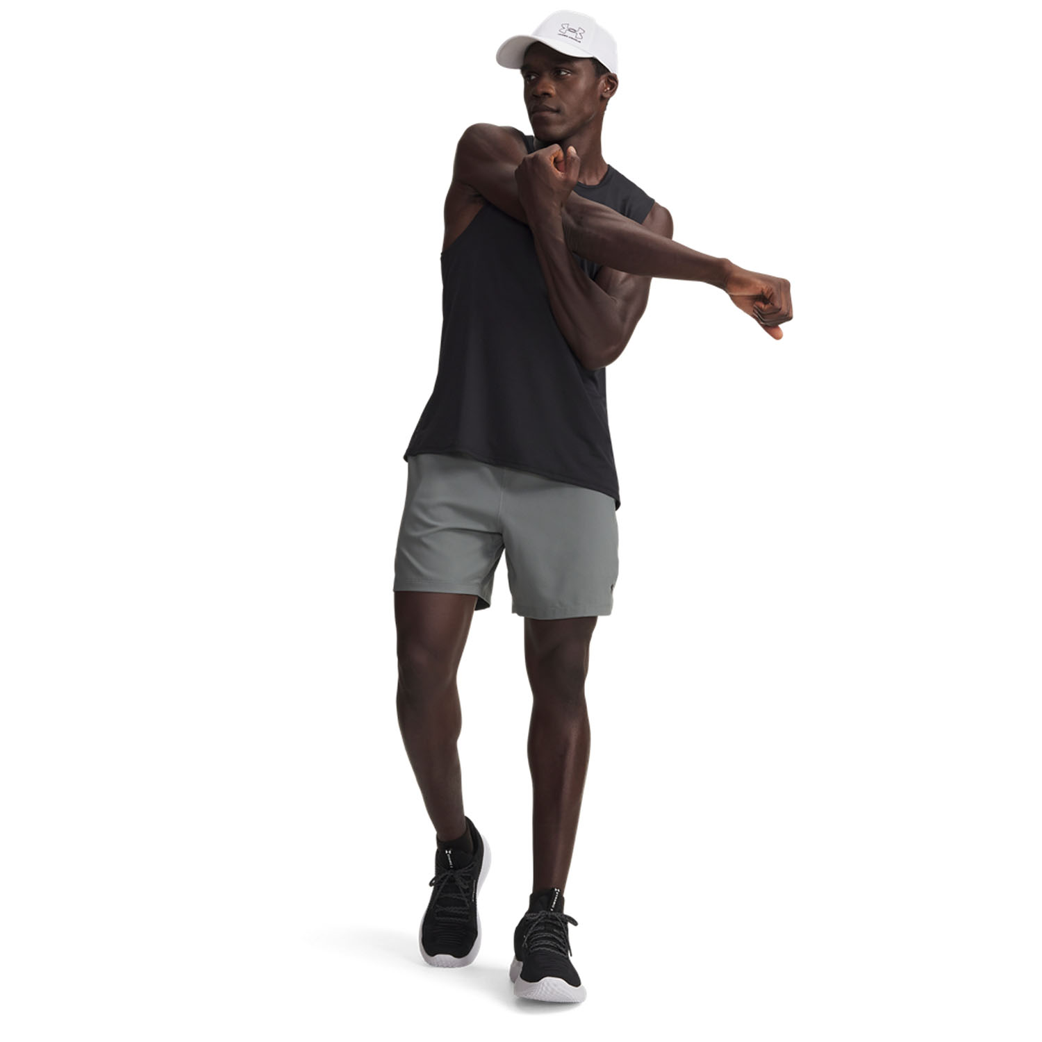 Under Armour Vanish Woven DC 6in Shorts - Clay Green/Titanium/Ultimate Black