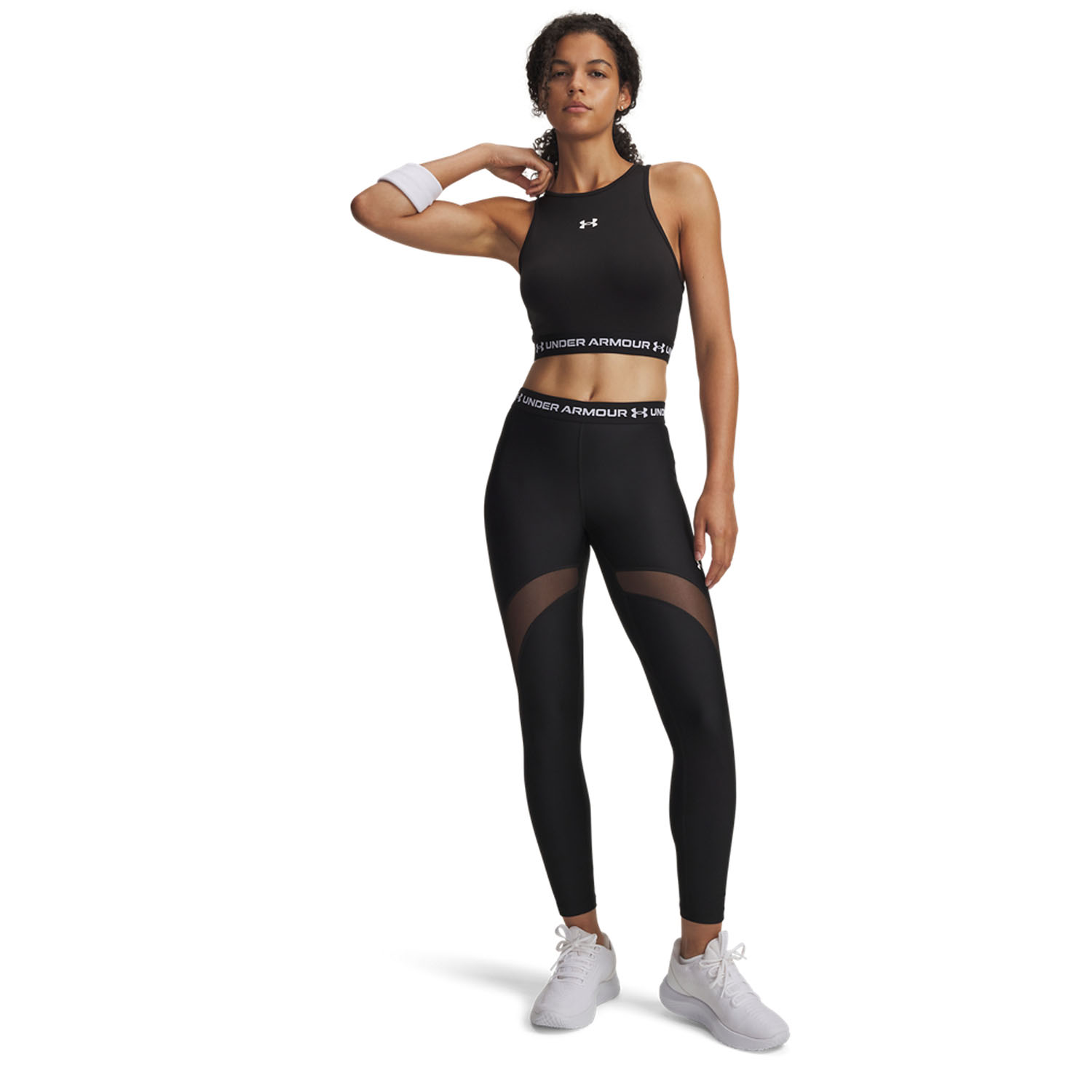Under Armour HeatGear Tights - Ultimate Black/White