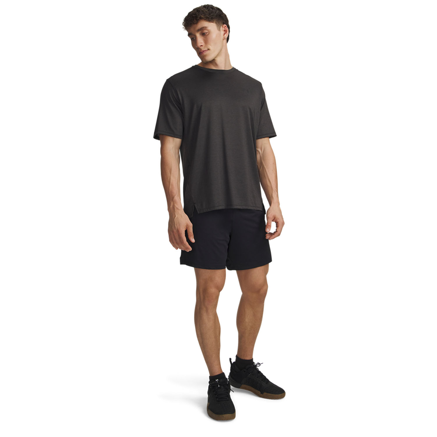 Under Armour Tech Vent 7in Shorts - Black/Pitch Gray