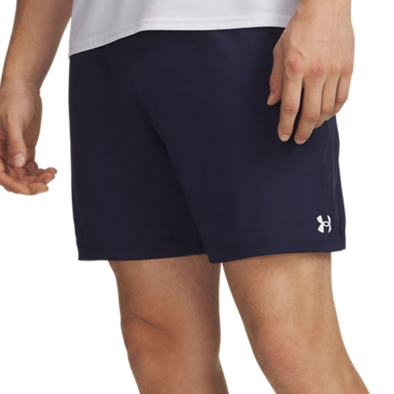 Under Armour Tech Vent 7in Shorts - Midnight Navy/White
