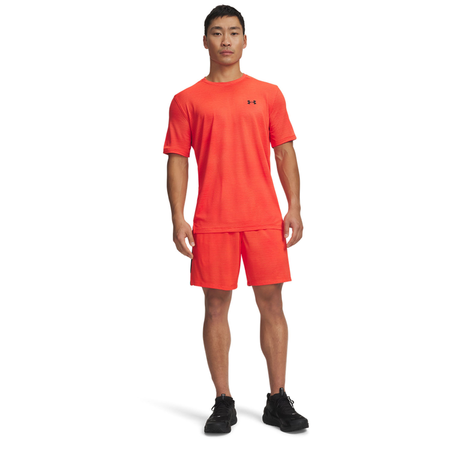 Under Armour Tech Vent VHS 7in Shorts - Venom Red/Black