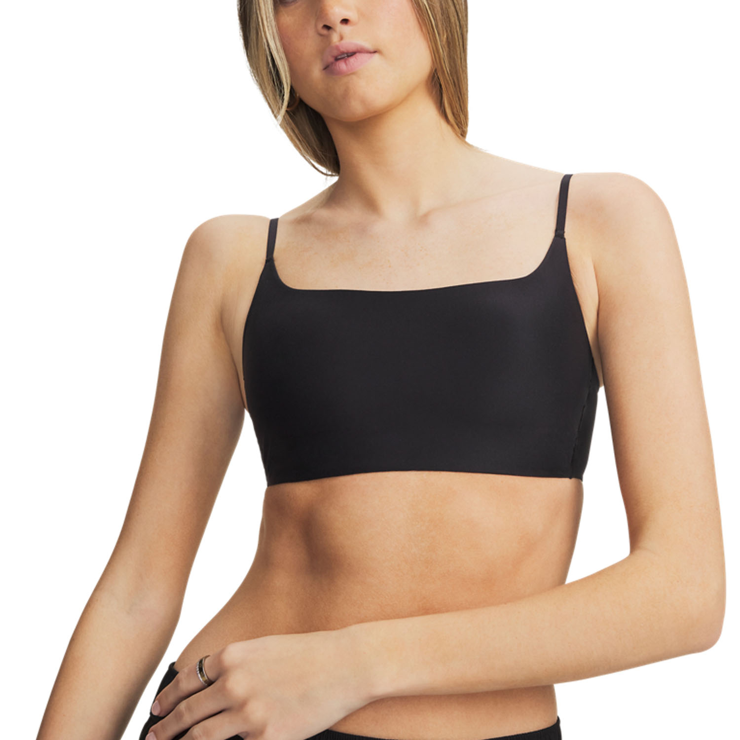 Under Armour Open Back Reggiseno Sportivo - Black/Anthracite
