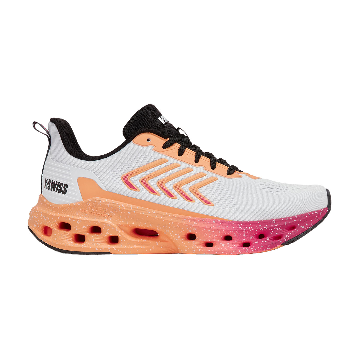K-Swiss Melrose Tubes Lite - White/Peach Cobbler/Cabaret/Black