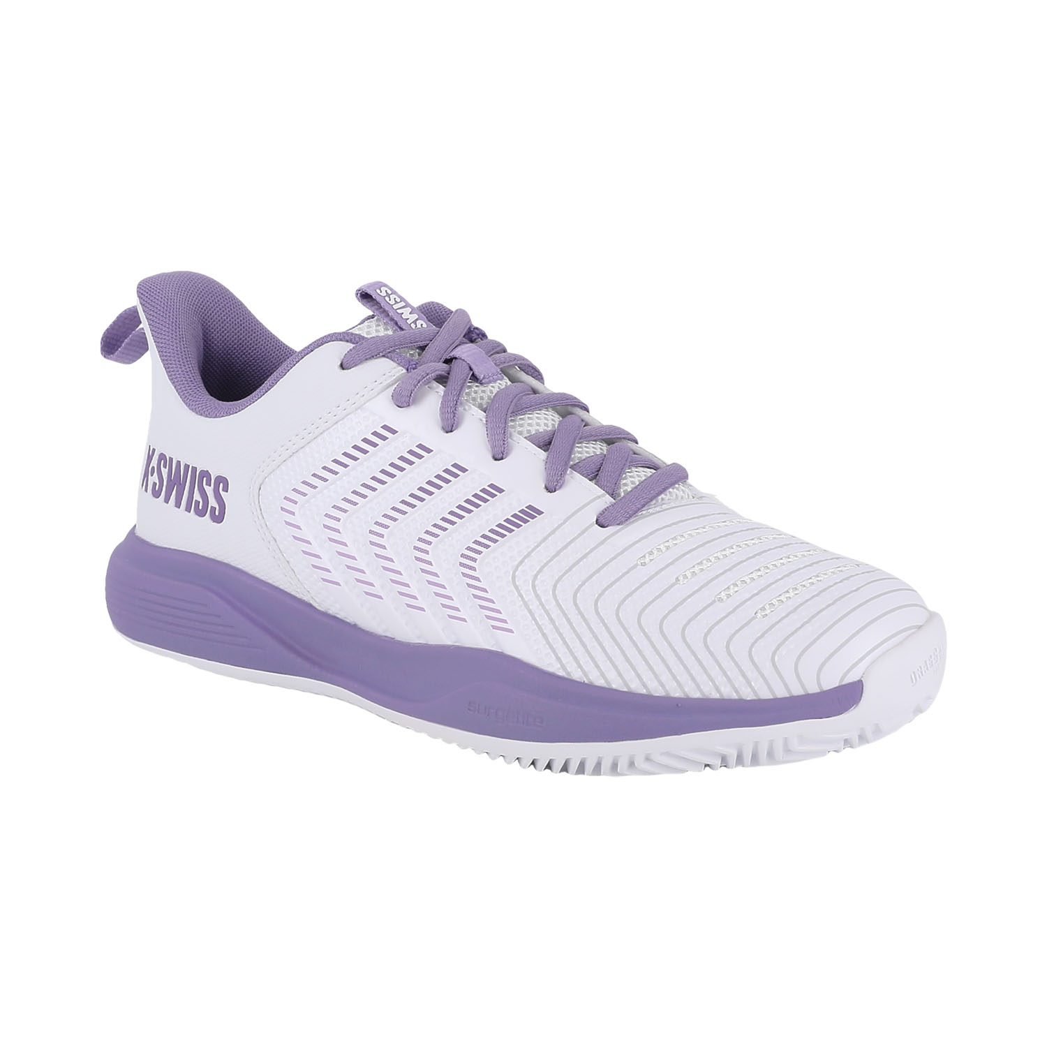 K-Swiss Ultrashot Light - White/Purple Haze/Neon Lavender