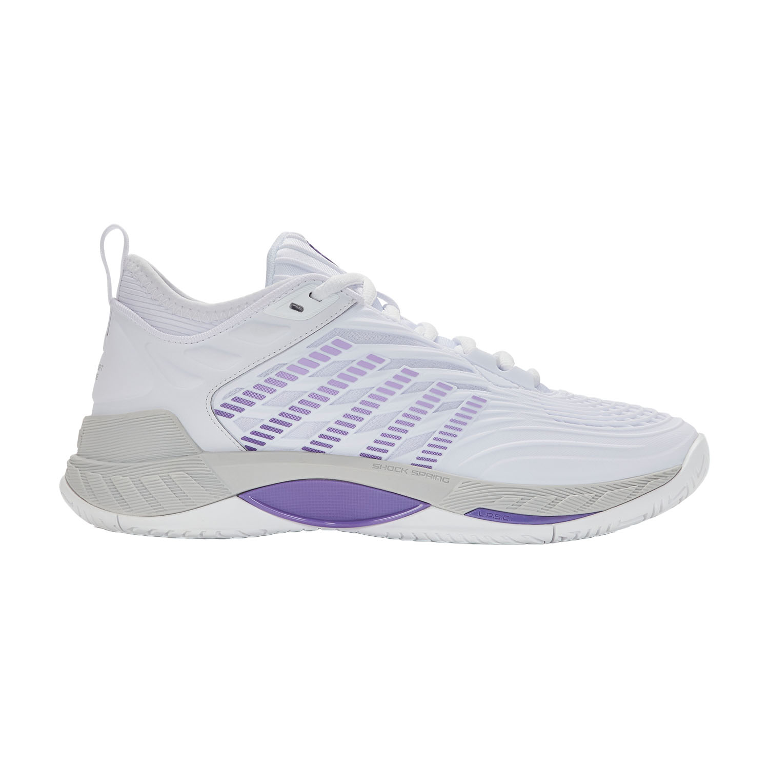 K-Swiss Hypercourt Supreme 2 - White/Lunar Rock/Purple Haze