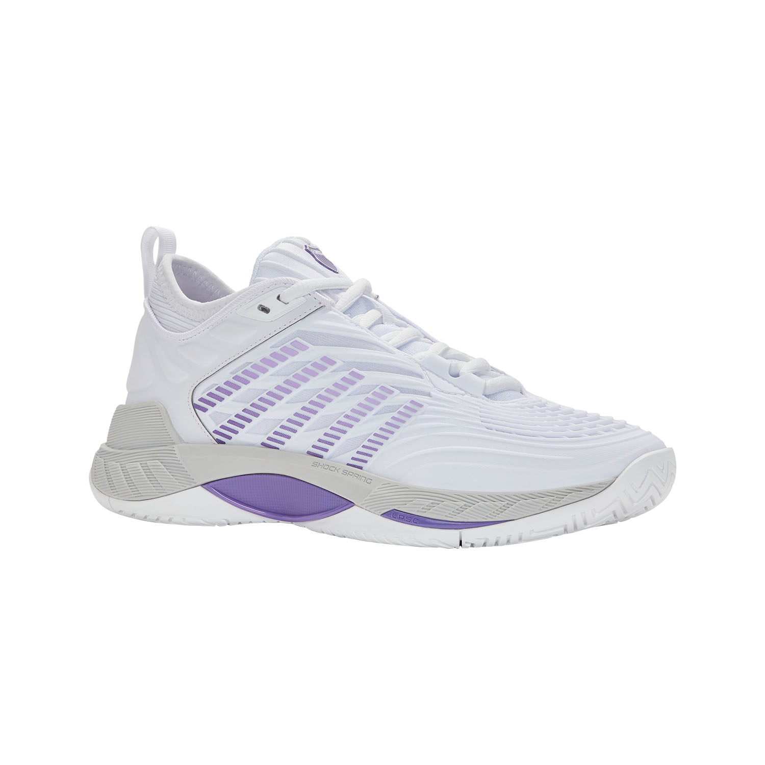 K-Swiss Hypercourt Supreme 2 - White/Lunar Rock/Purple Haze