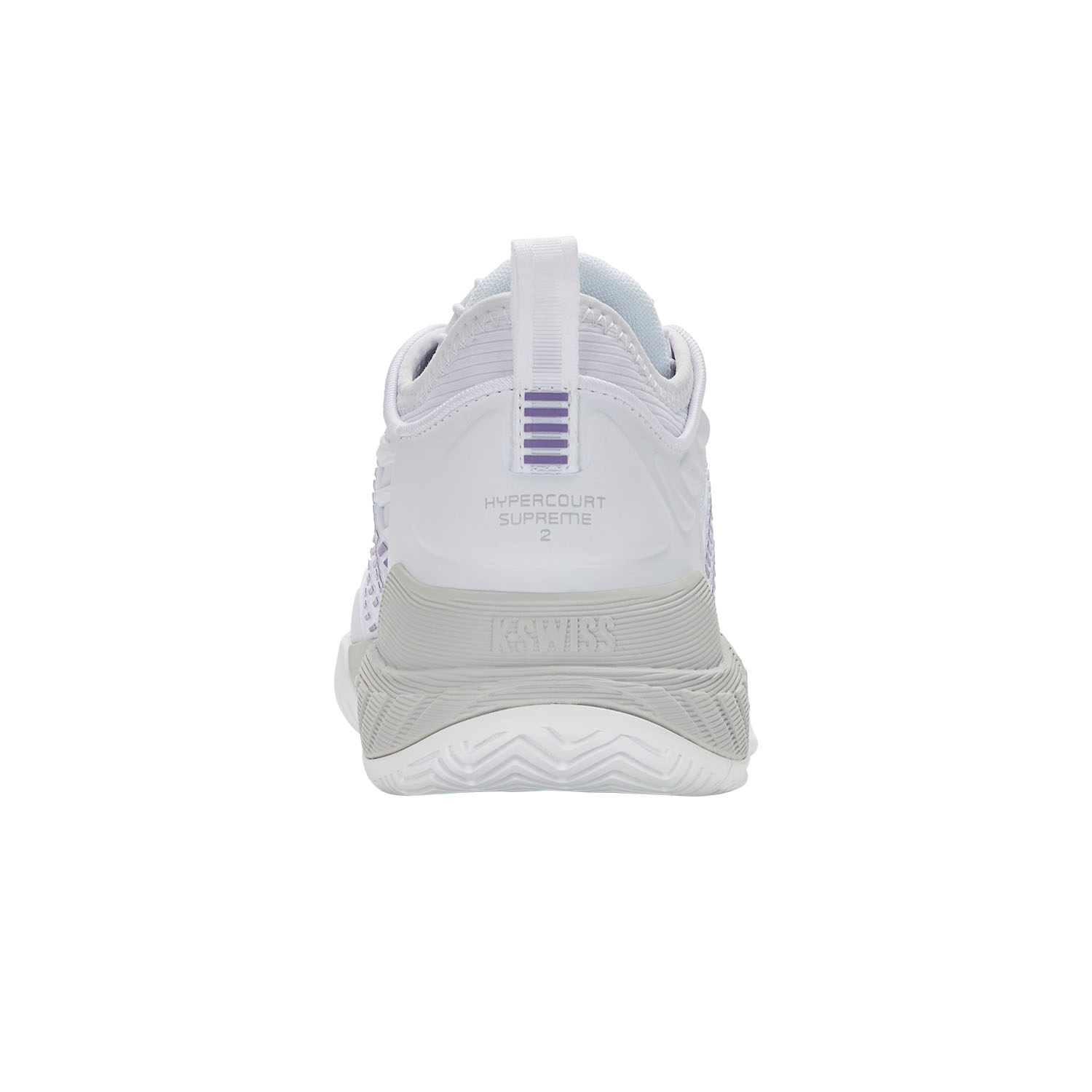 K-Swiss Hypercourt Supreme 2 - White/Lunar Rock/Purple Haze